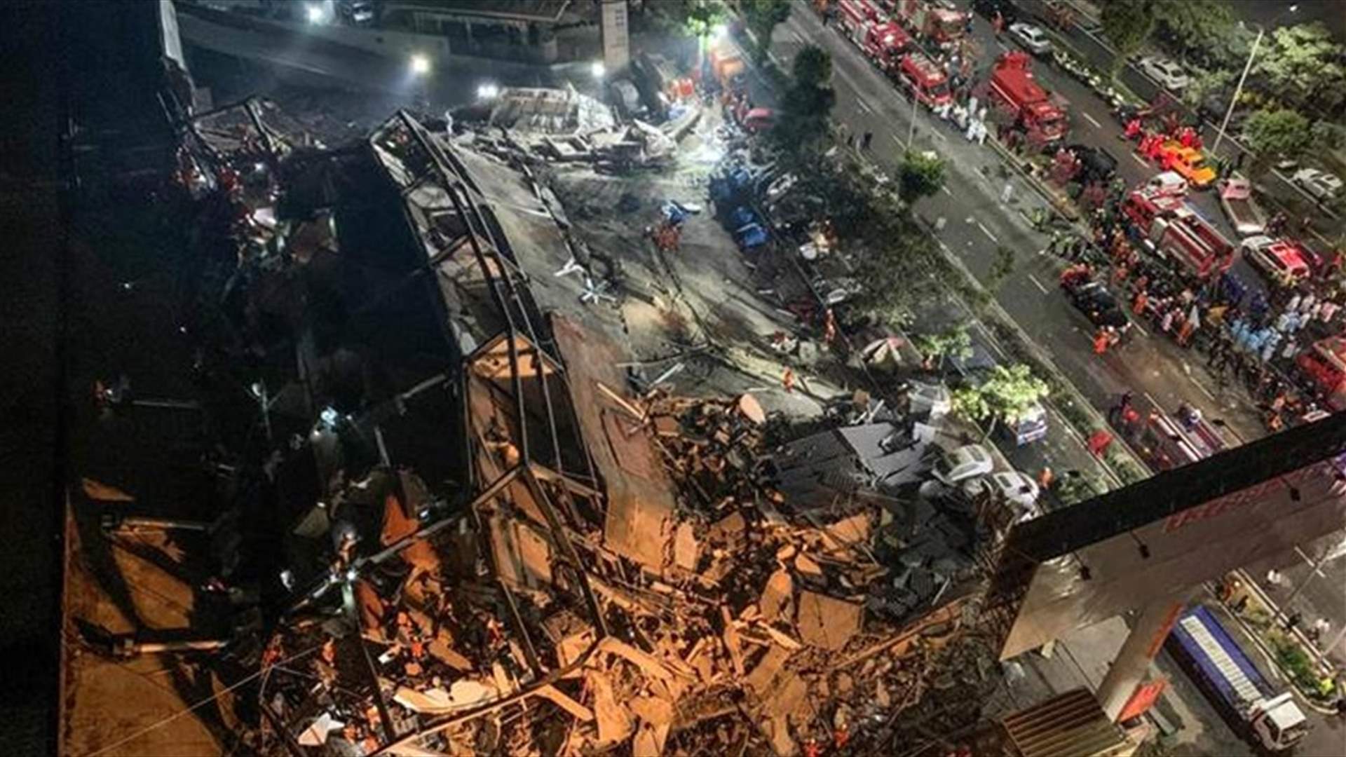 أربعة قتلى على الأقل جراء انهيار فندق بشرق الصين