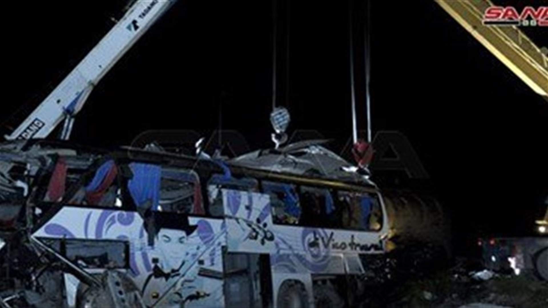 Road crash in Syria kills 22, injures 70 - state media [VIDEO+PHOTOS]
