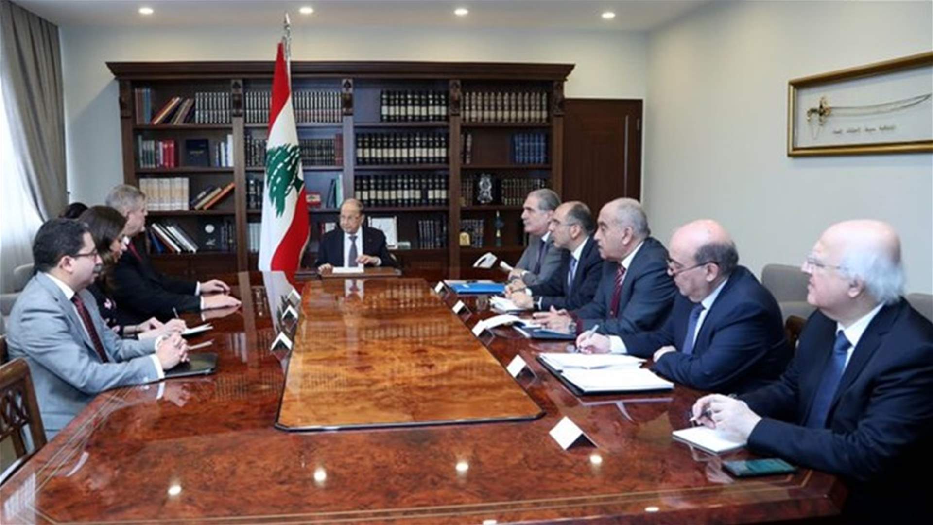 الاوضاع في لبنان بين الرئيس عون وكوبيتش