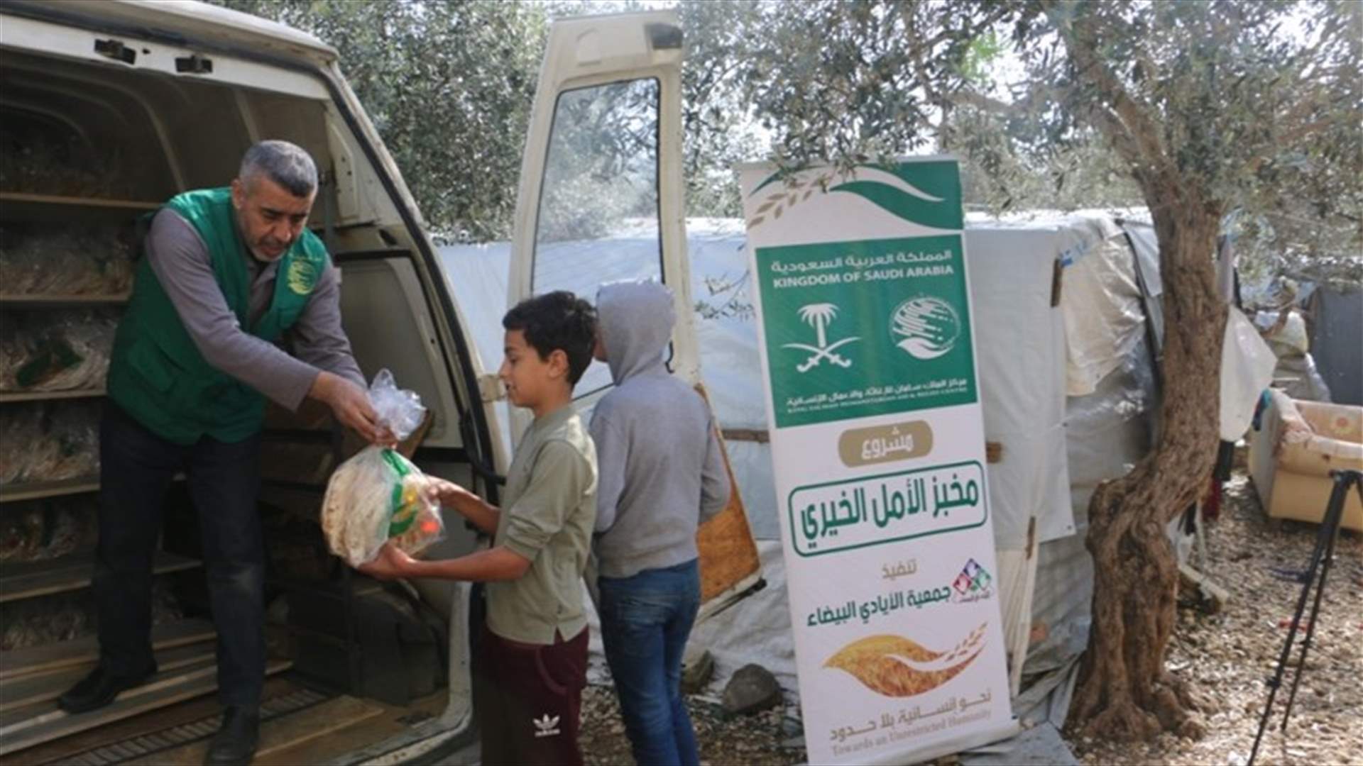 مركز الملك سلمان وزع 624 ألف ربطة خبز خلال 6 اشهر