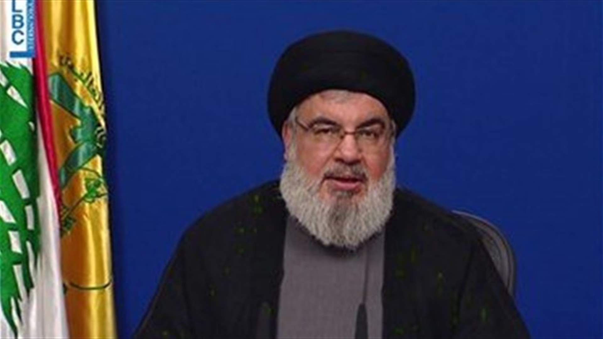 Nasrallah: Battle against Coronavirus is not appropriate moment to score points against each other or for revenge