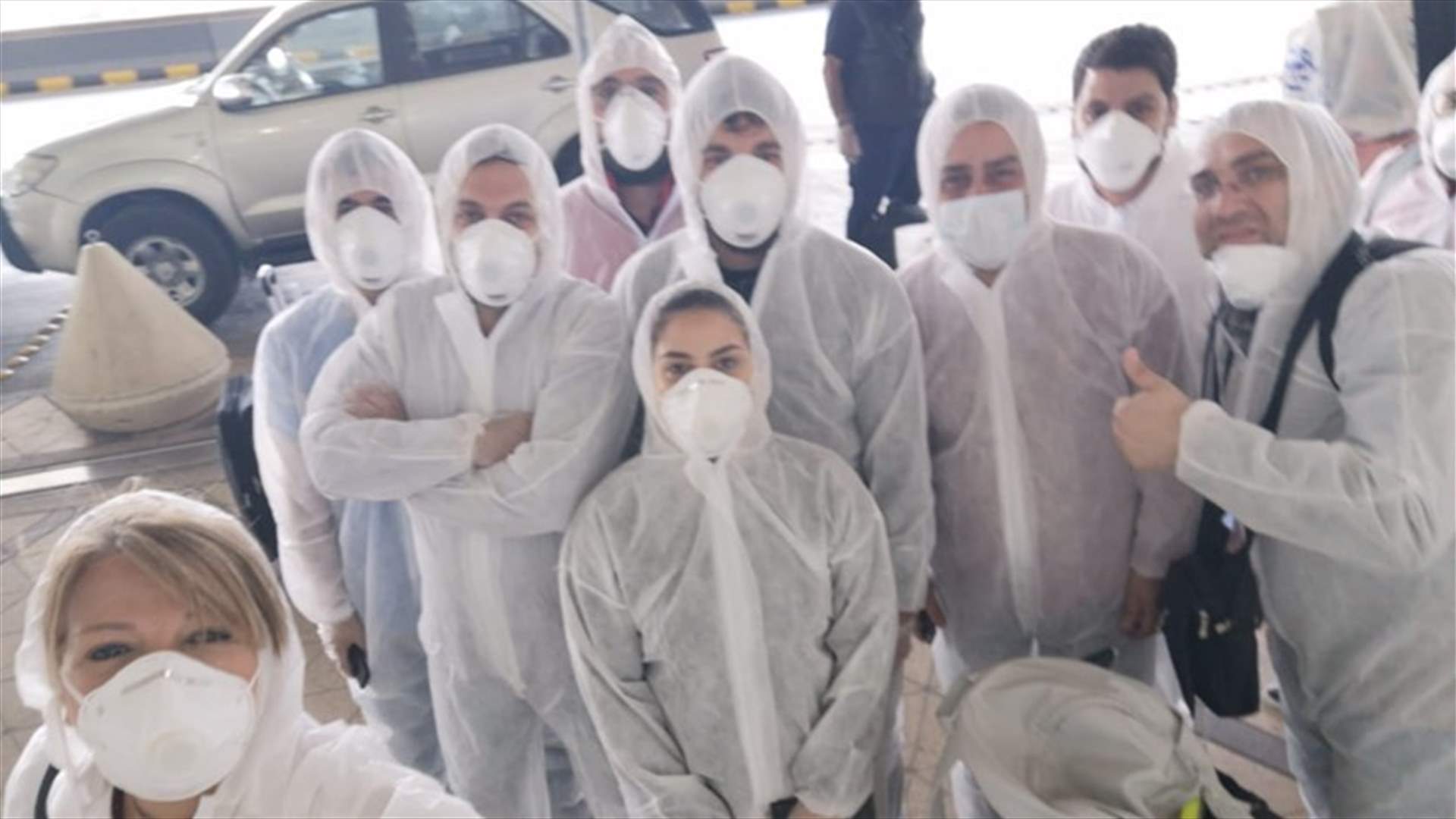 فريق الـLBCI يعود من الرياض الى لبنان... تدابير وقائية كاملة بوجه كورونا! (صور)