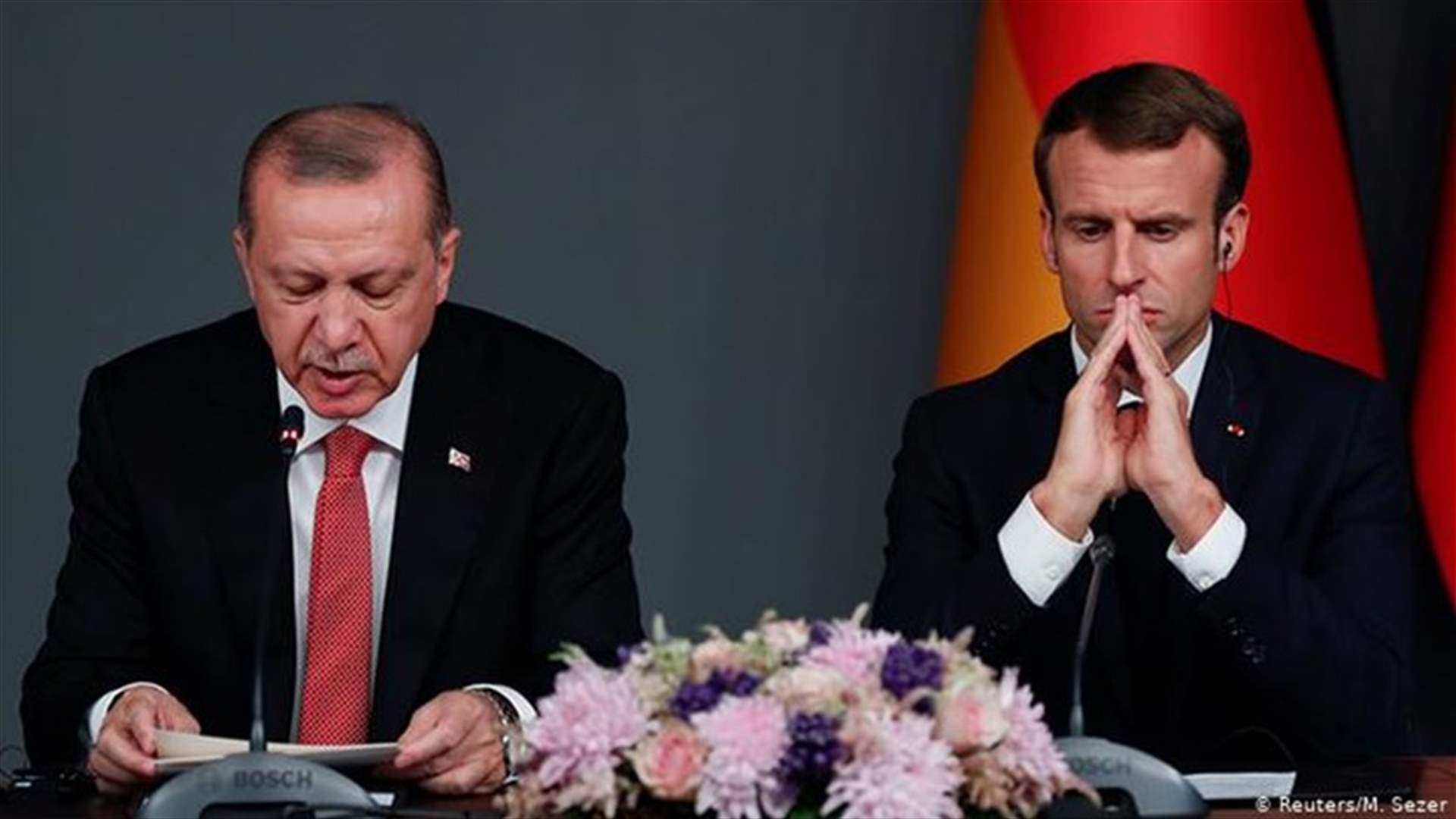 القمة المقررة بين إردوغان وماكرون وميركل ستعقد عبر دائرة تلفزيونية مغلقة