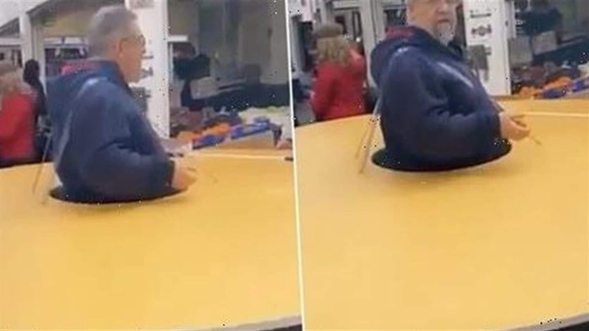 إيطالي يبتكر طريقة طريفة للوقاية من فيروس كورونا... شاهدوا ماذا فعل! (فيديو)