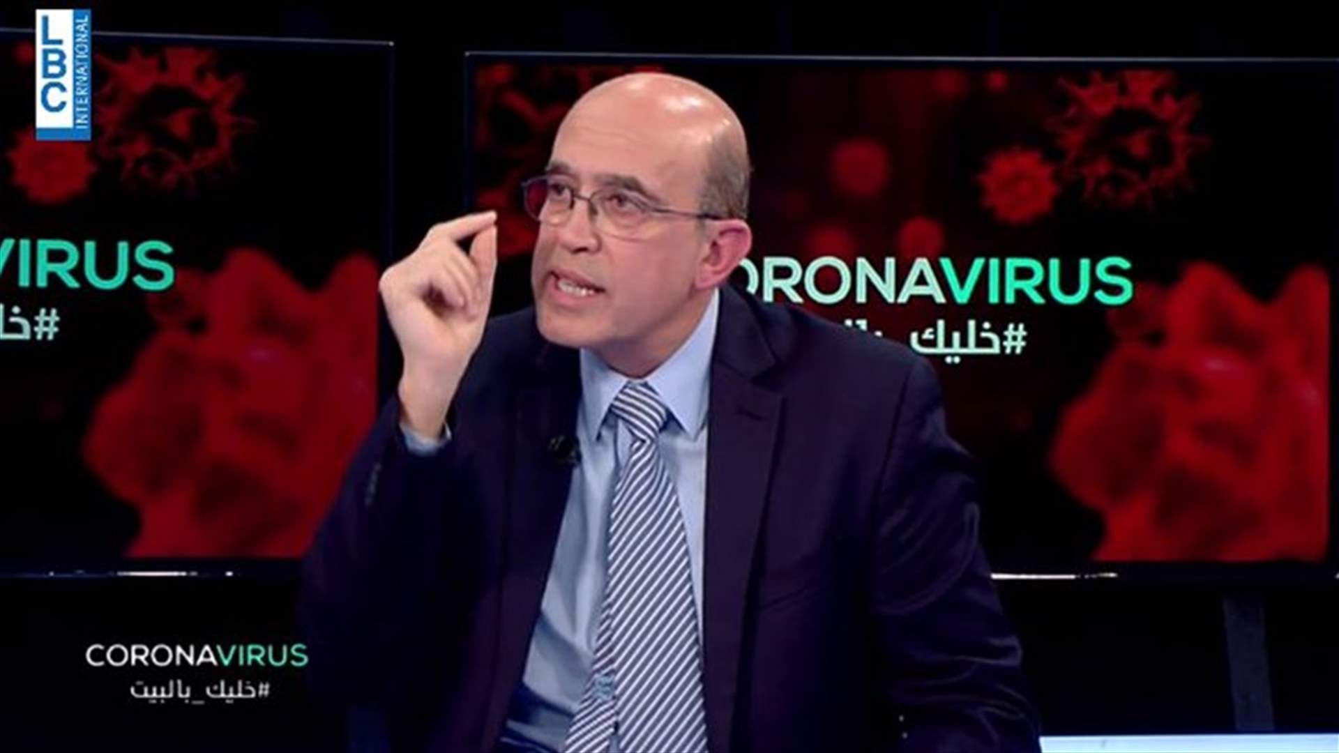 حادثة وفاة جان خوري بكورونا بين ابنته لارا والدكتور بيار إده عبر الـLBCI...  (فيديو)