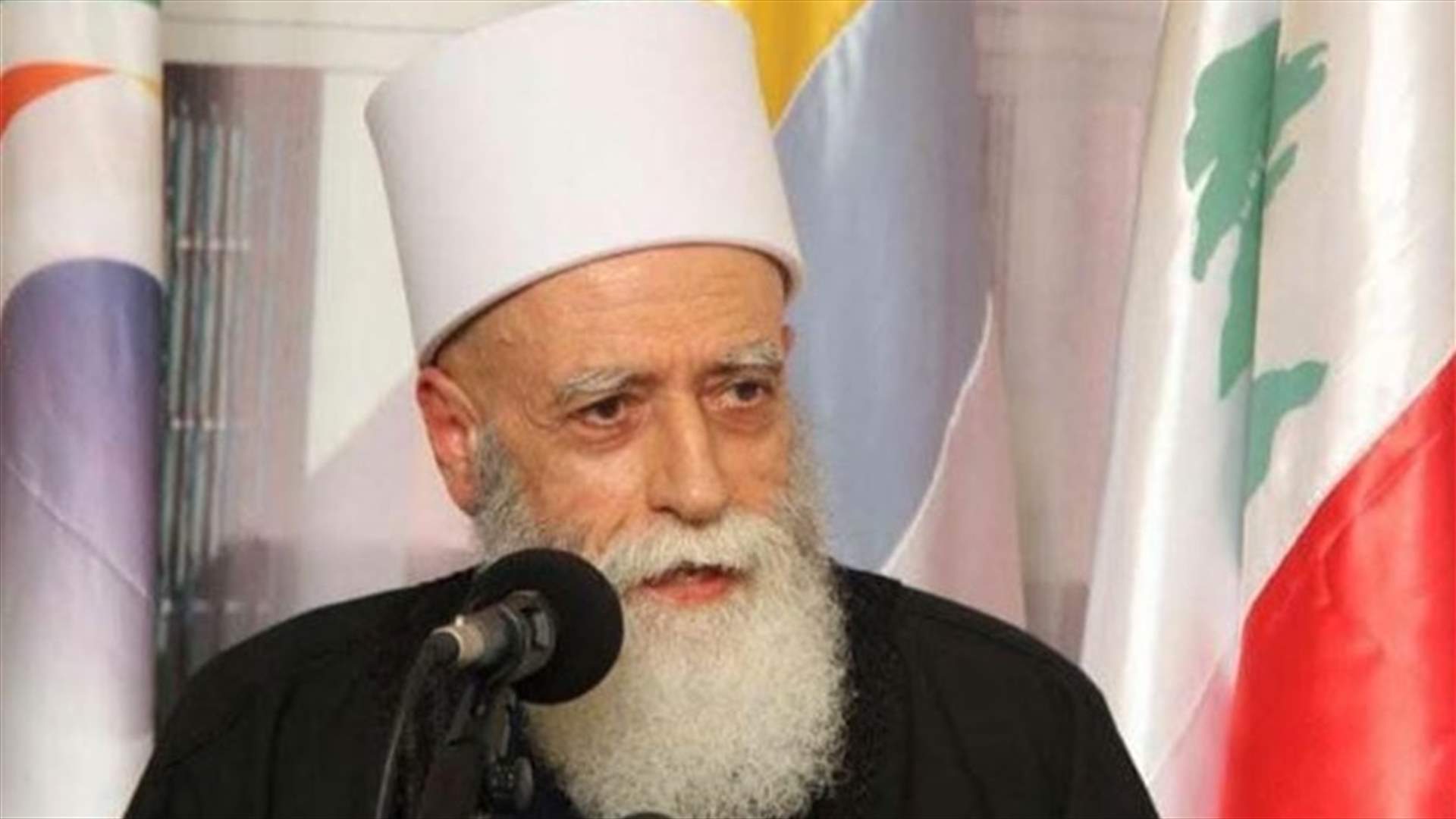 شيخ العقل: للتقيد بتوجيهات الدراية والوقاية الصادرة عن الحكومة