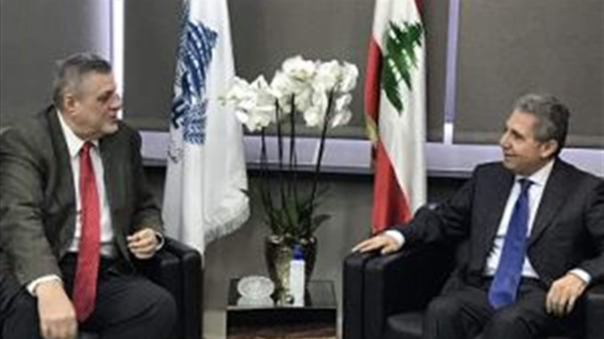 وزني تبلّغ من كوبيتش استعداد الامم المتحدة لدعم لبنان
