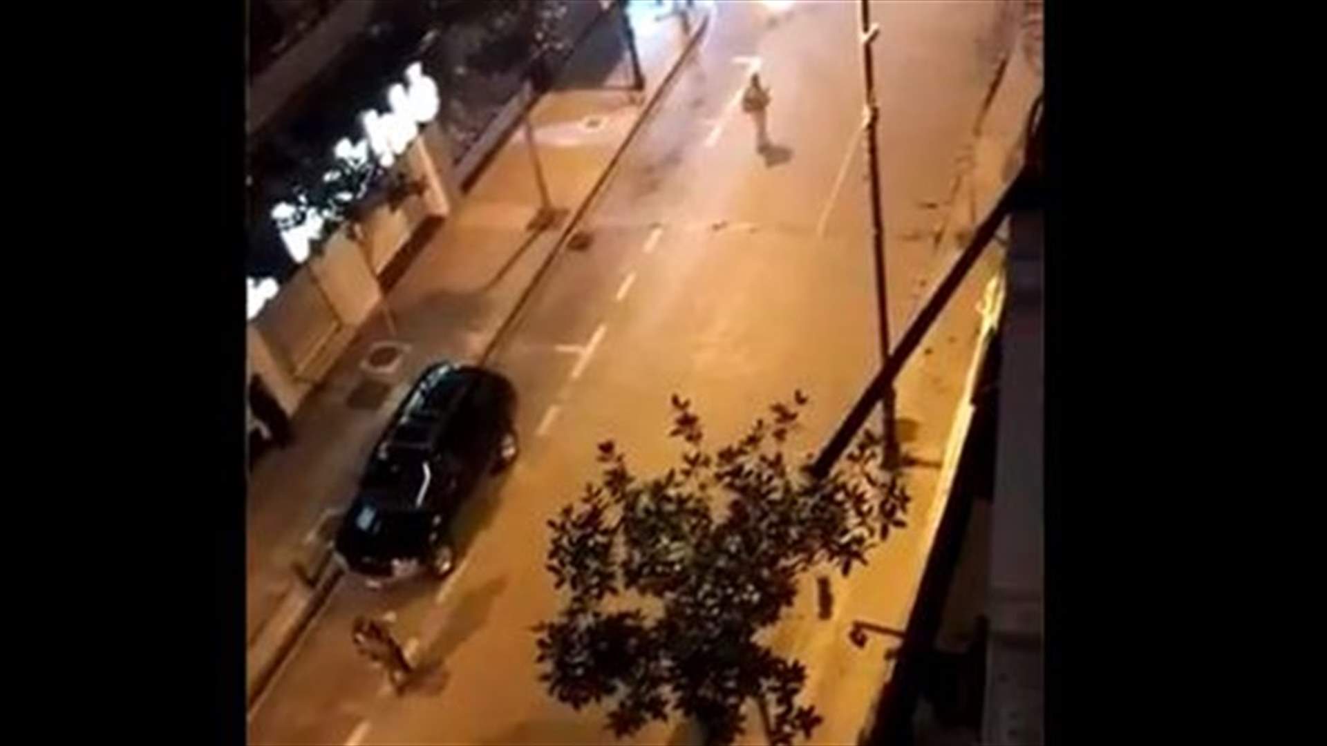 انتشار للجيش اللبناني في الحمرا مساء أمس... (فيديو)