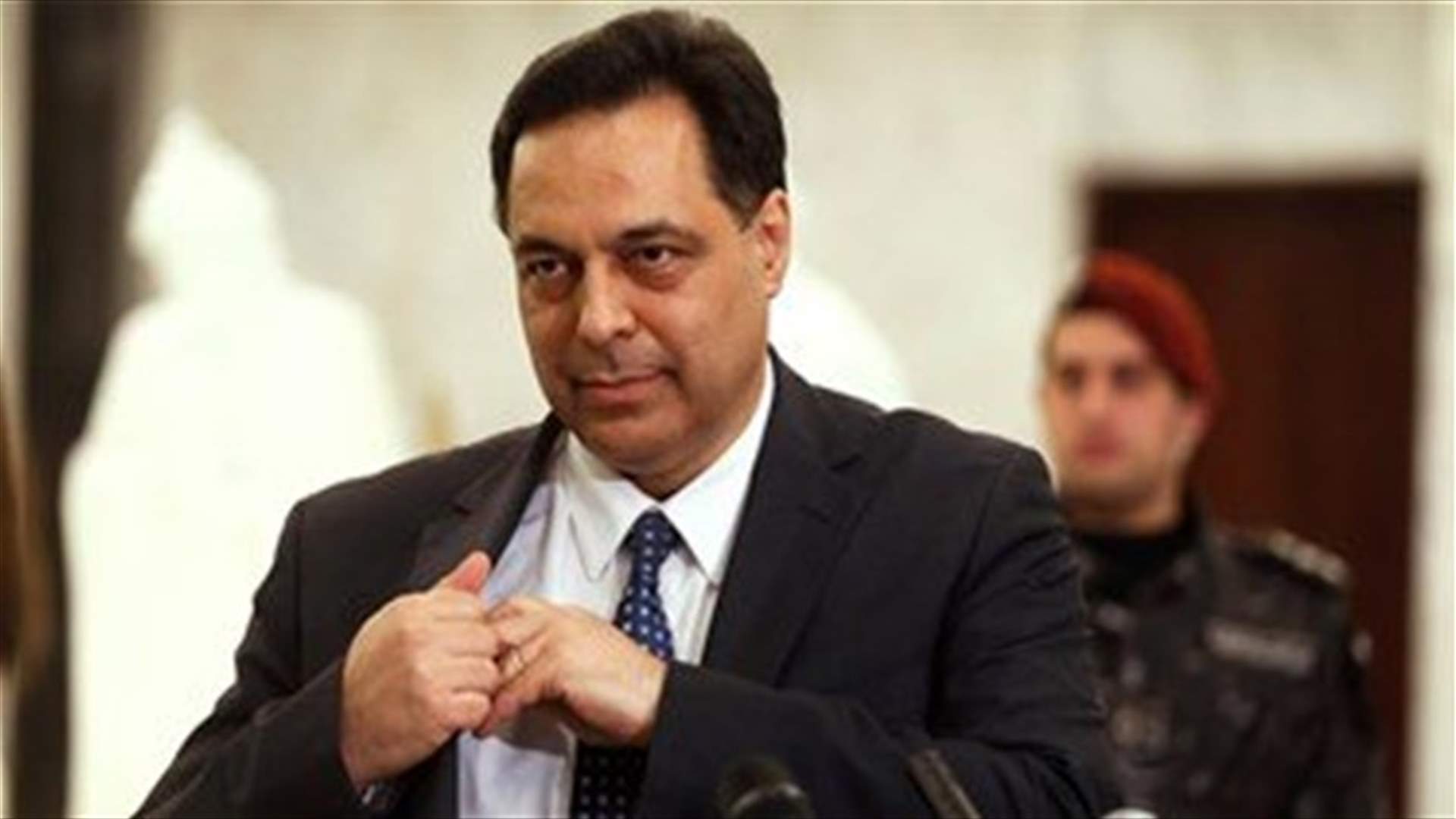 PM Diab meets Order of Nurses head in Lebanon