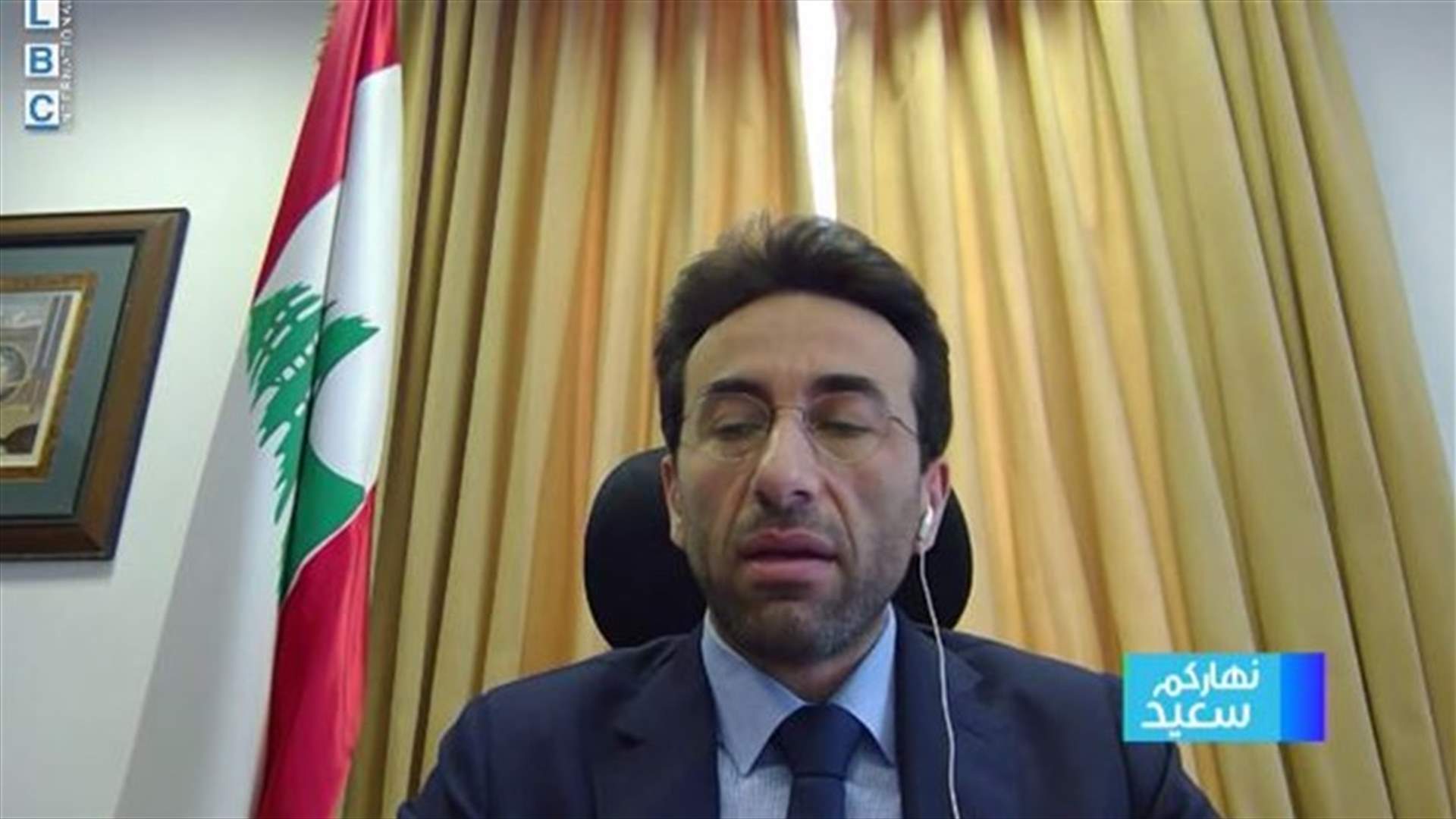 شبيب للـLBCI: كل ما هو متوفر وقابل أن يُستعمل للحجر سيكون بتصرف الأجهزة الطبية