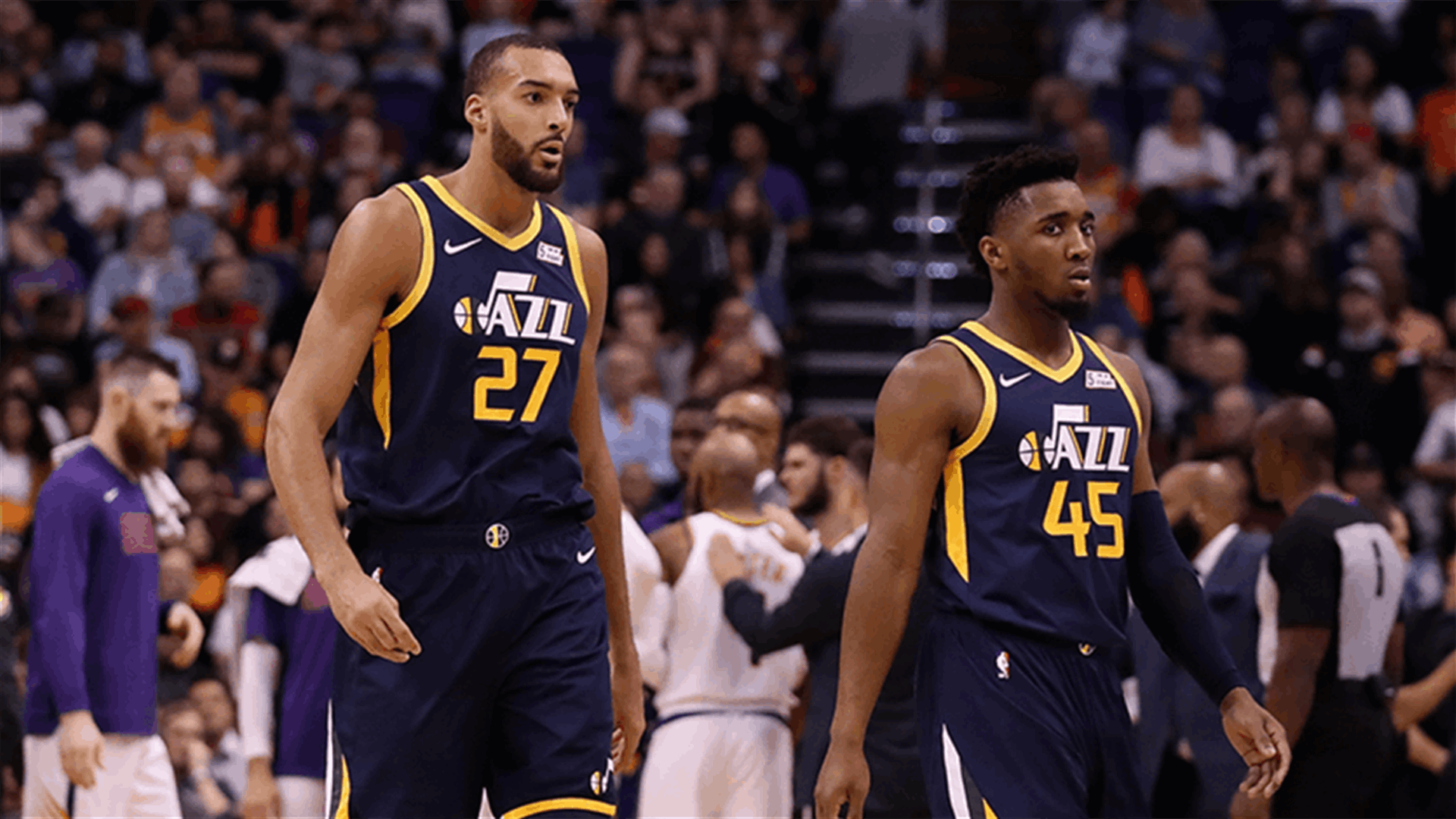 فريق "يوتا جاز" في الـNBA يعلن عن شفاء رودي غوبير ودونوفان ميتشل من فيروس كورونا