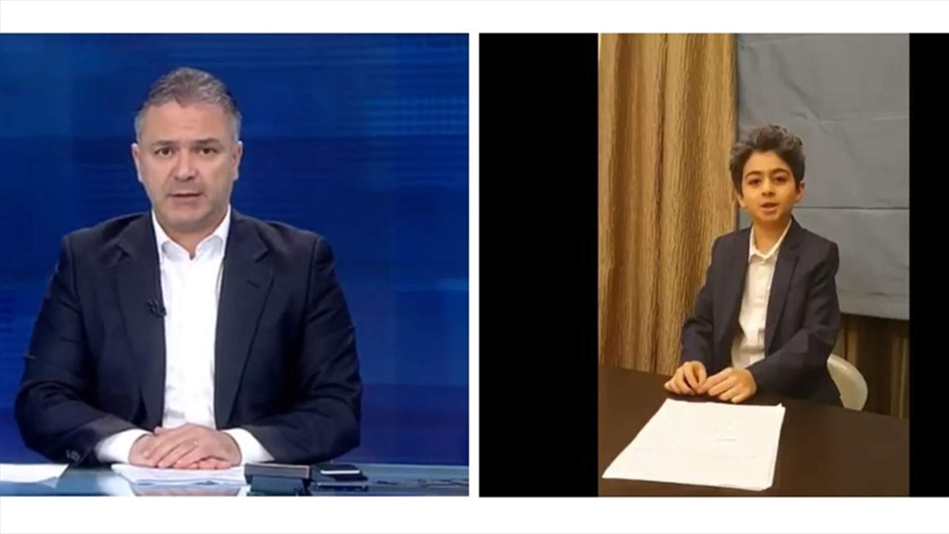 طفل يقلّد ماريو عبود... والأخير يعلّق: "يا كل الحب والهضامة" (فيديو)