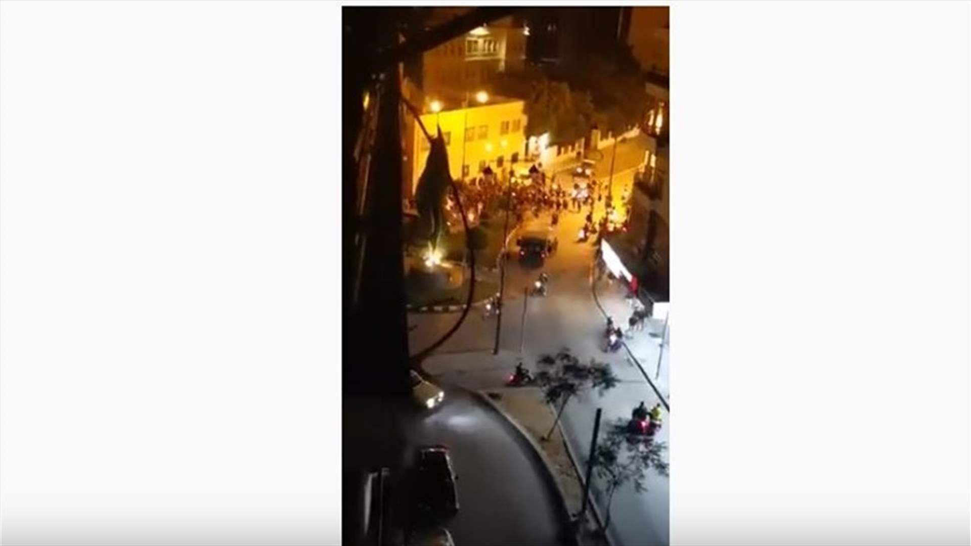 الجيش فرّق المشاركين في احدى المسيرات في طرابلس (فيديو)