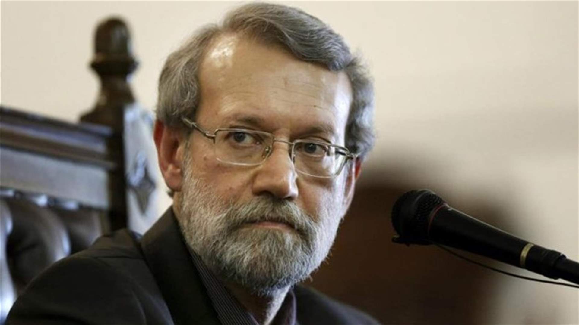 إصابة رئيس مجلس الشورى الإيراني بكورونا