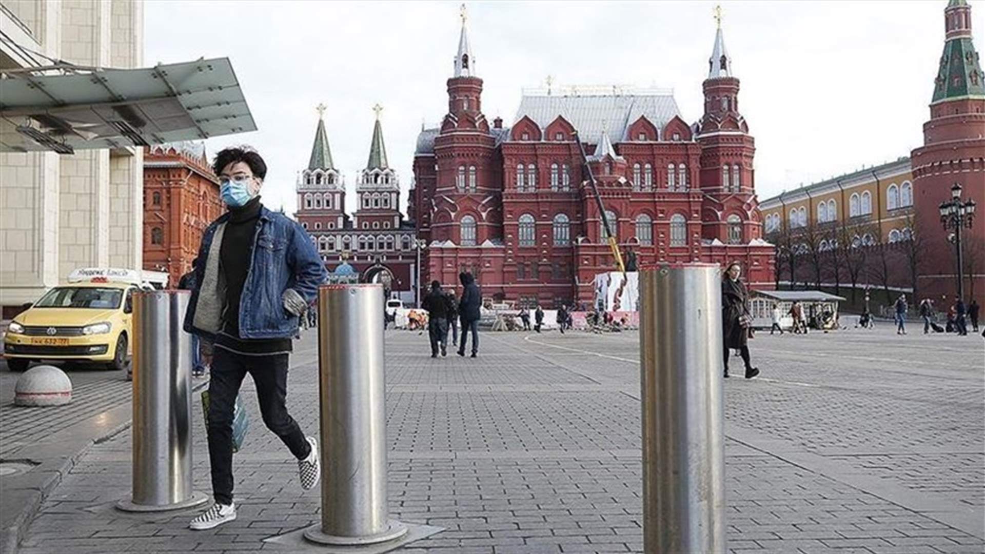 روسيا تسجل 582 اصابة و9 وفيات جديدة بفيروس كورونا