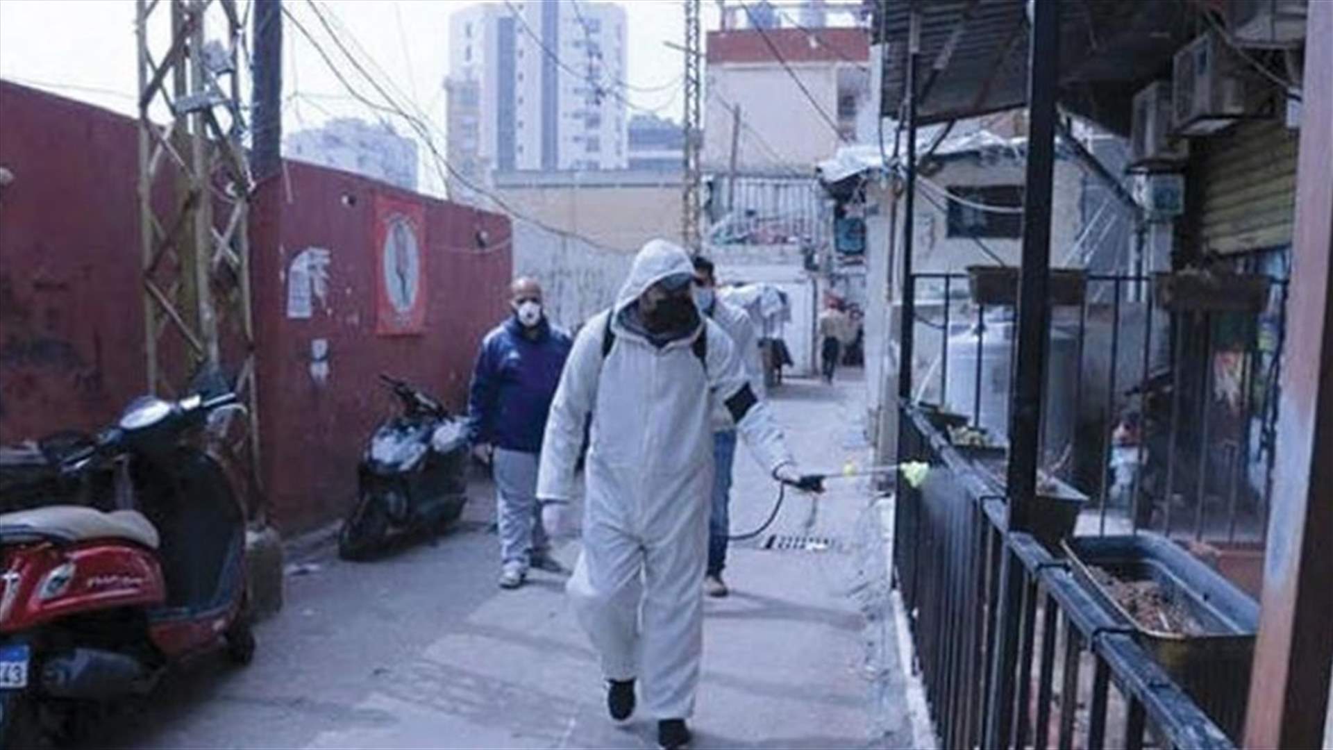 استنفار صحيِ بالمخيمات الفلسطينية... هل من إصابات بكورونا؟ (الشرق الأوسط)