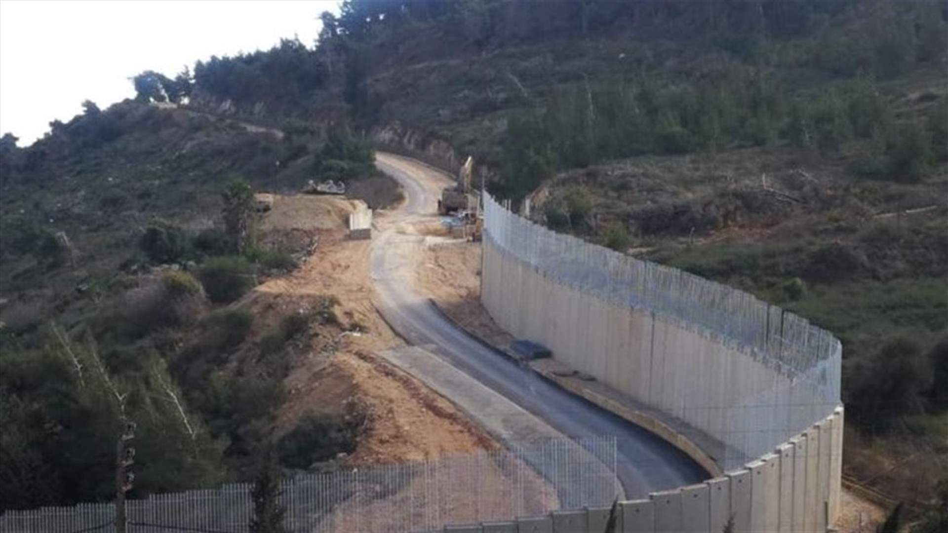 عملية تفتيش إسرائيلية قبالة عديسة - مرجعيون