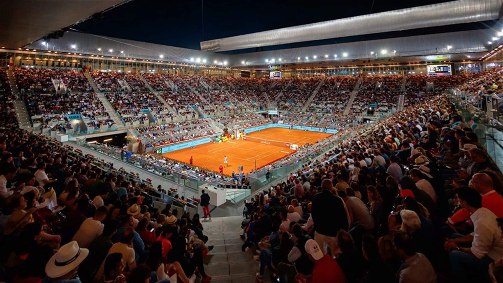 كرة المضرب تدخل العالم الإفتراضي بمسابقة بطولة مدريد للتنس