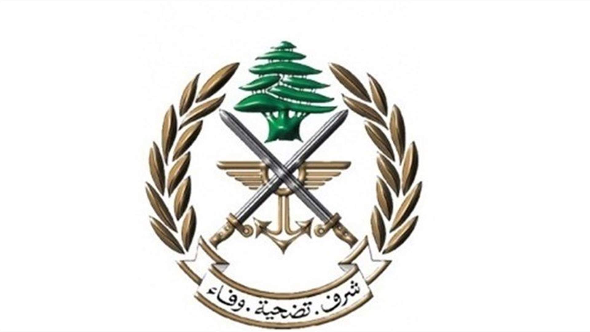 الجيش: توقيف شخصين في بلدة عرسال محلة المصيدة