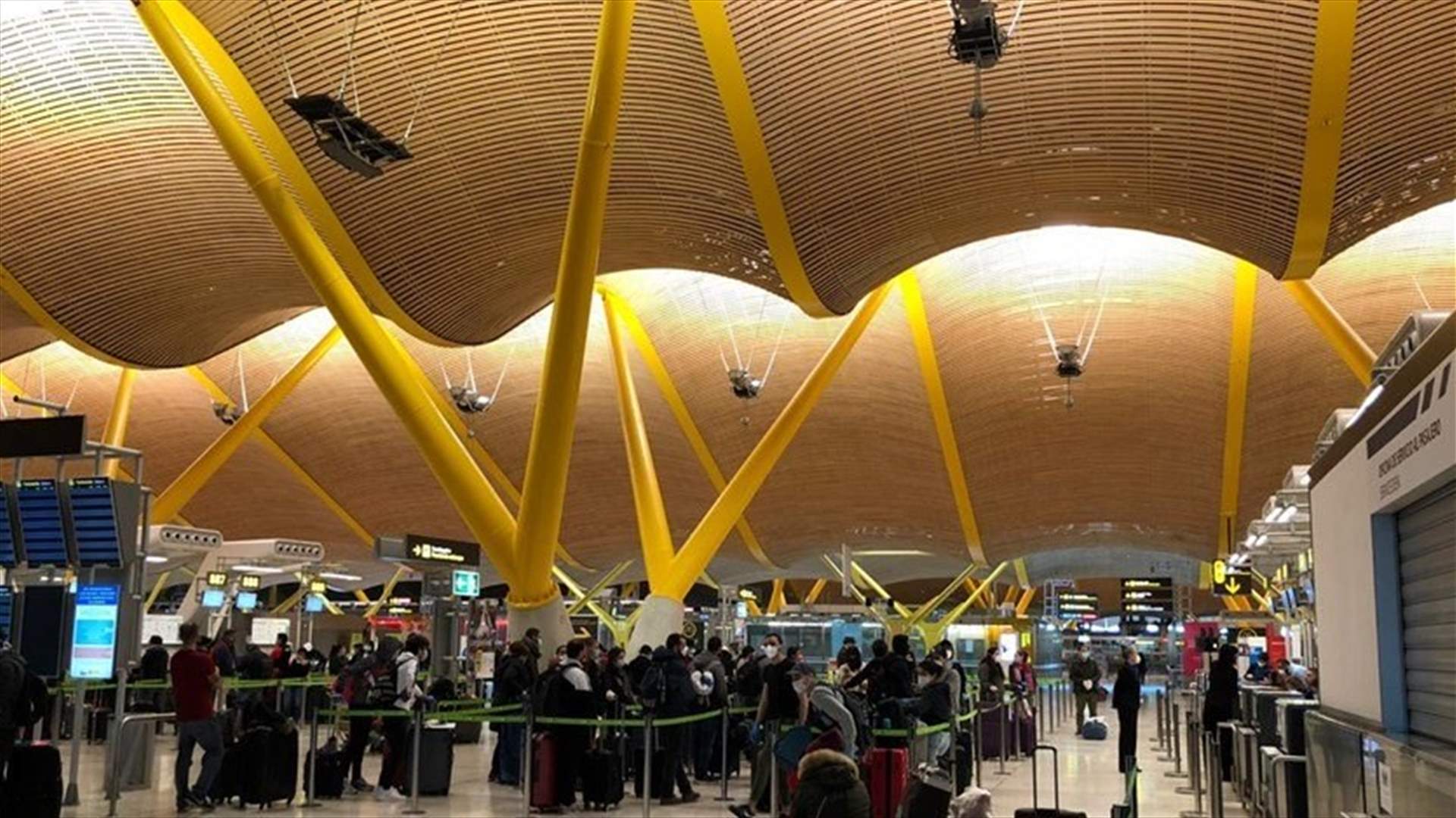 115 Lebanese nationals in Madrid prepare to return to Lebanon-[PHOTOS]