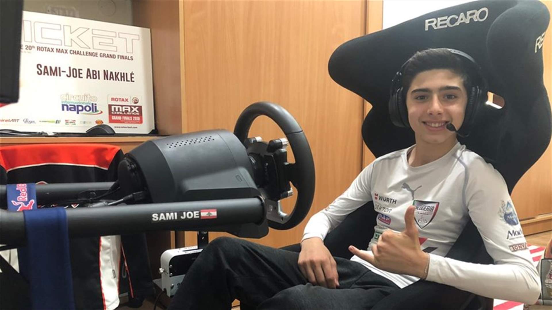 سامي جو أبي نخلة يتألق في رالي تشيلي الإفتراضي