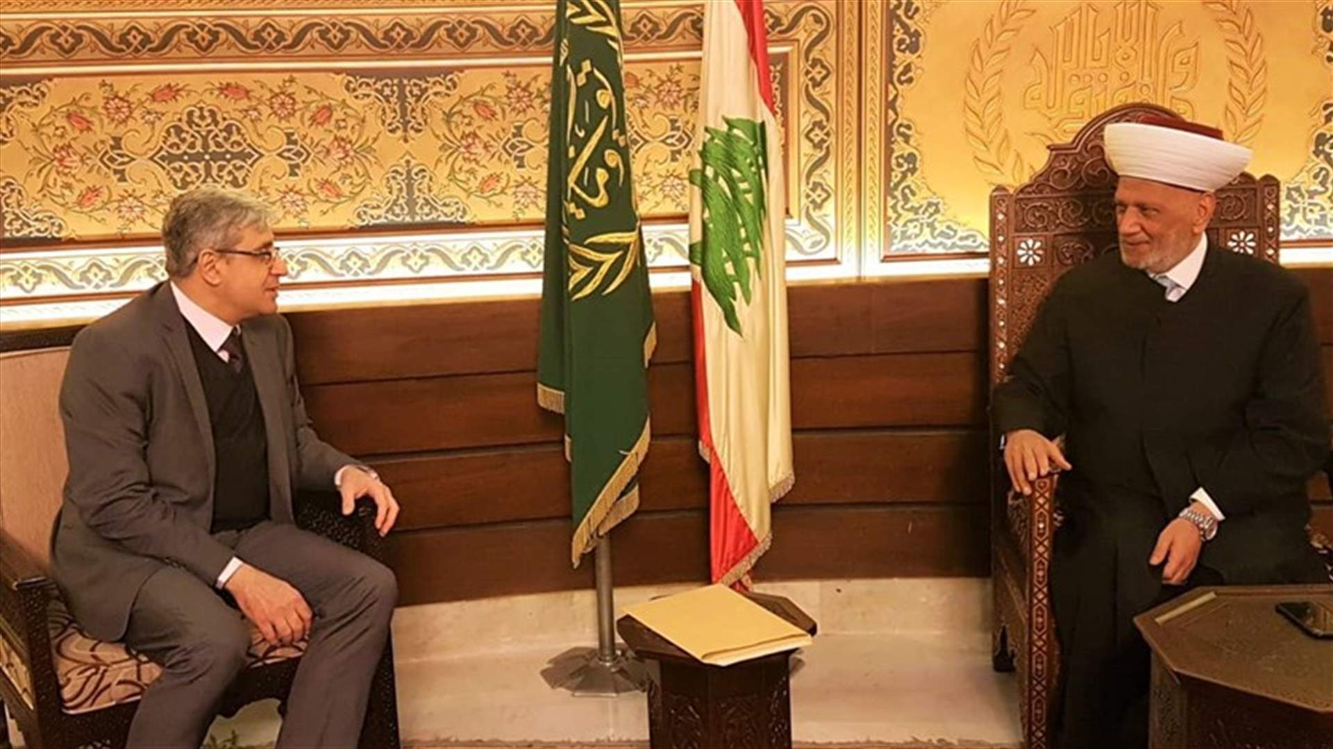 المجذوب بعد لقائه دريان: لبنان يتعرض لمحنة كبيرة نتيجة طغيان المصالح الصغيرة على المصلحة العامة