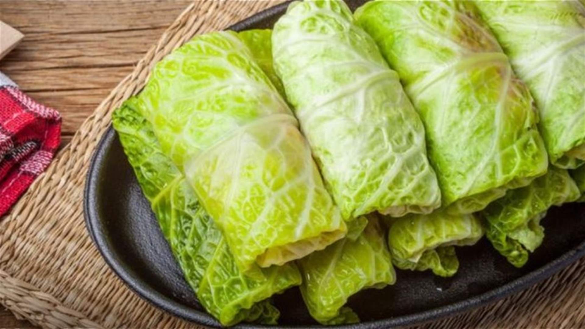 طريقة عمل محشي ورق الخس... وجبة إقتصادية ولذيذة