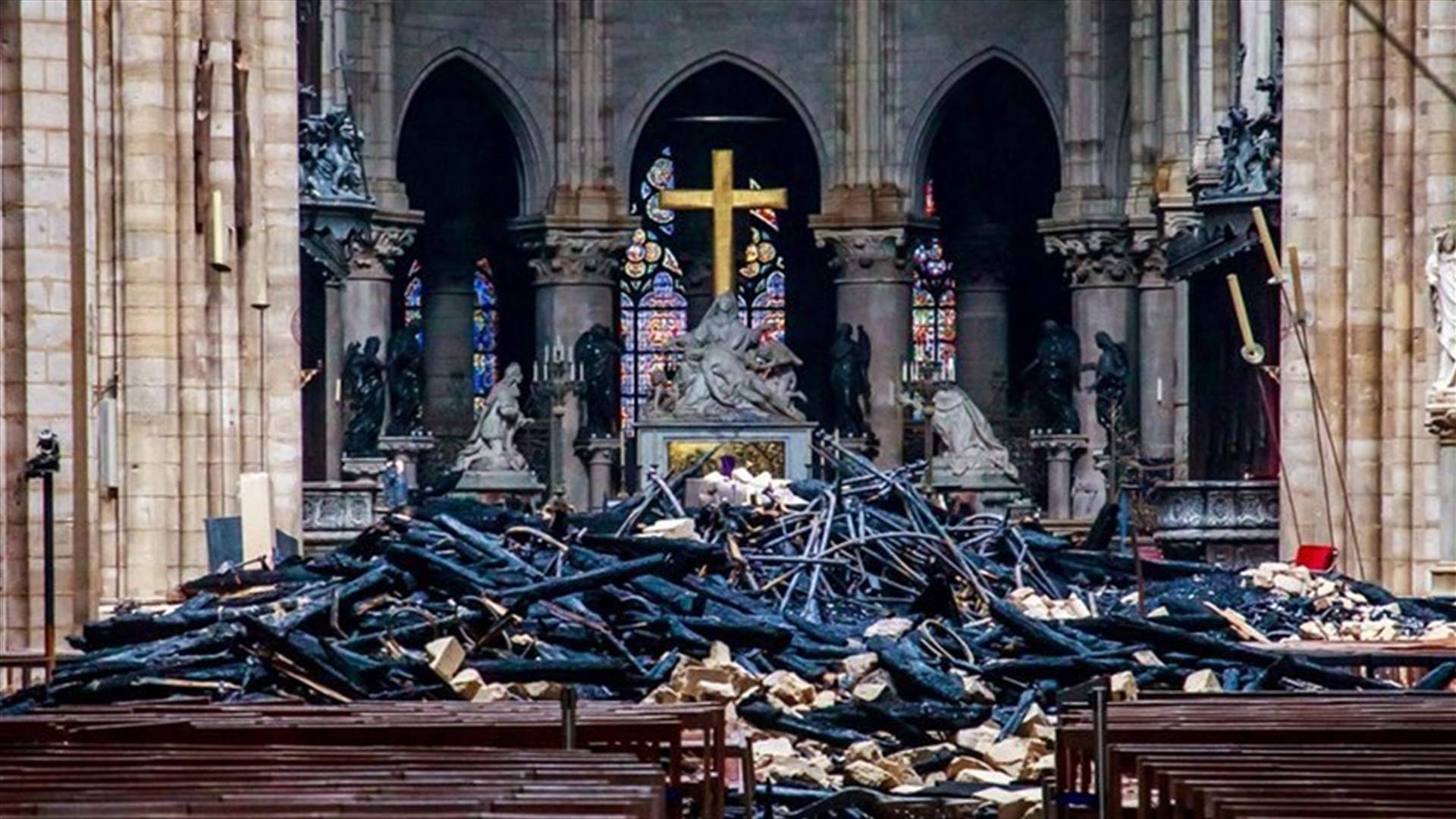 On fire's anniversary, Notre-Dame's great bell to break its silence
