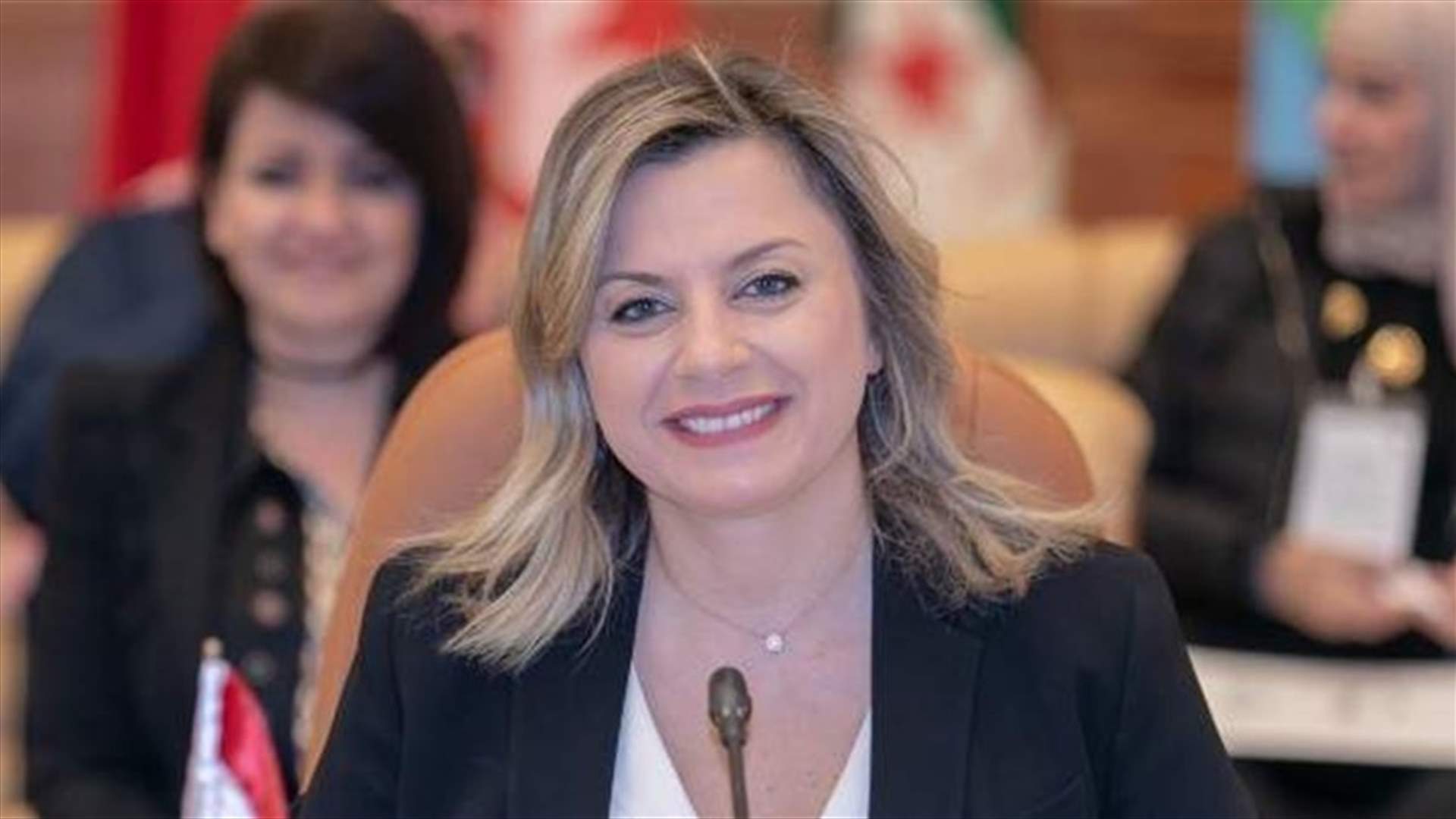 كلودين عون بحثت مع حتي في إجلاء أولاد وأزواج اللبنانيات المتأهلات من أجانب