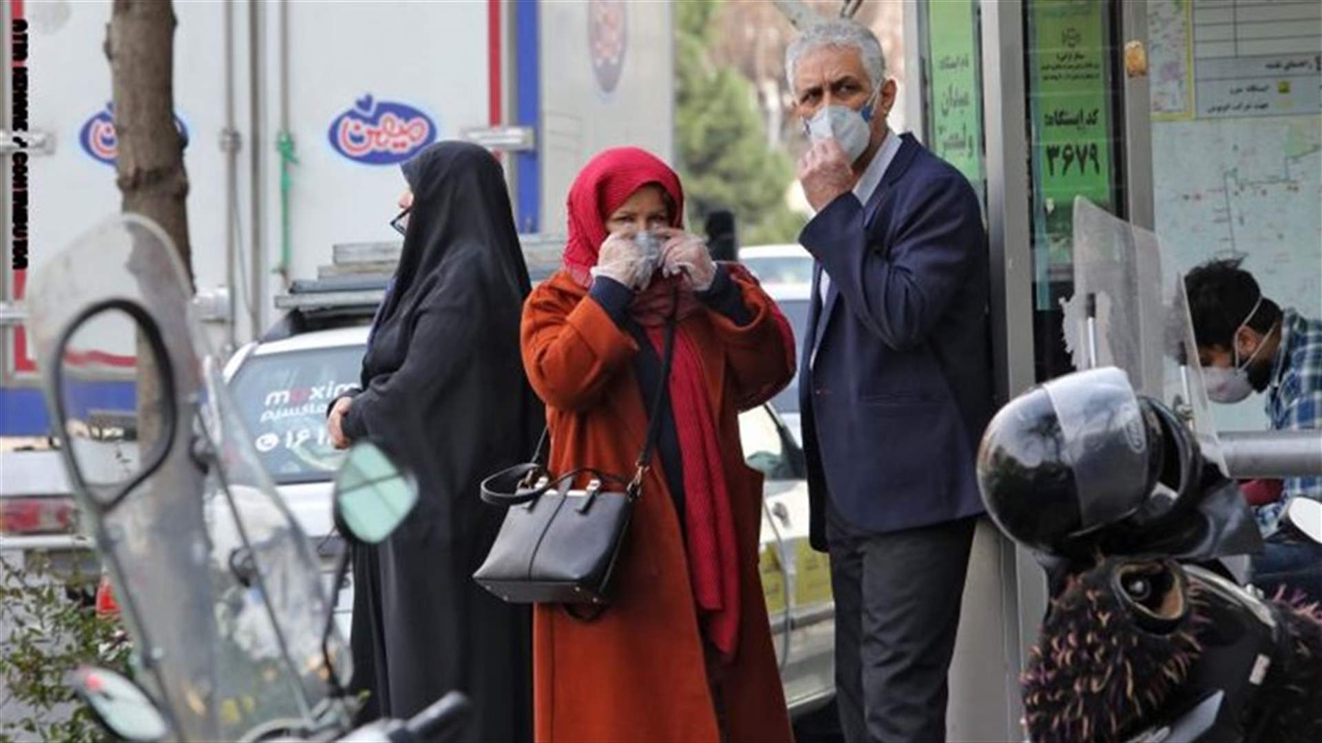 91 وفاة جديدة بكورونا في إيران
