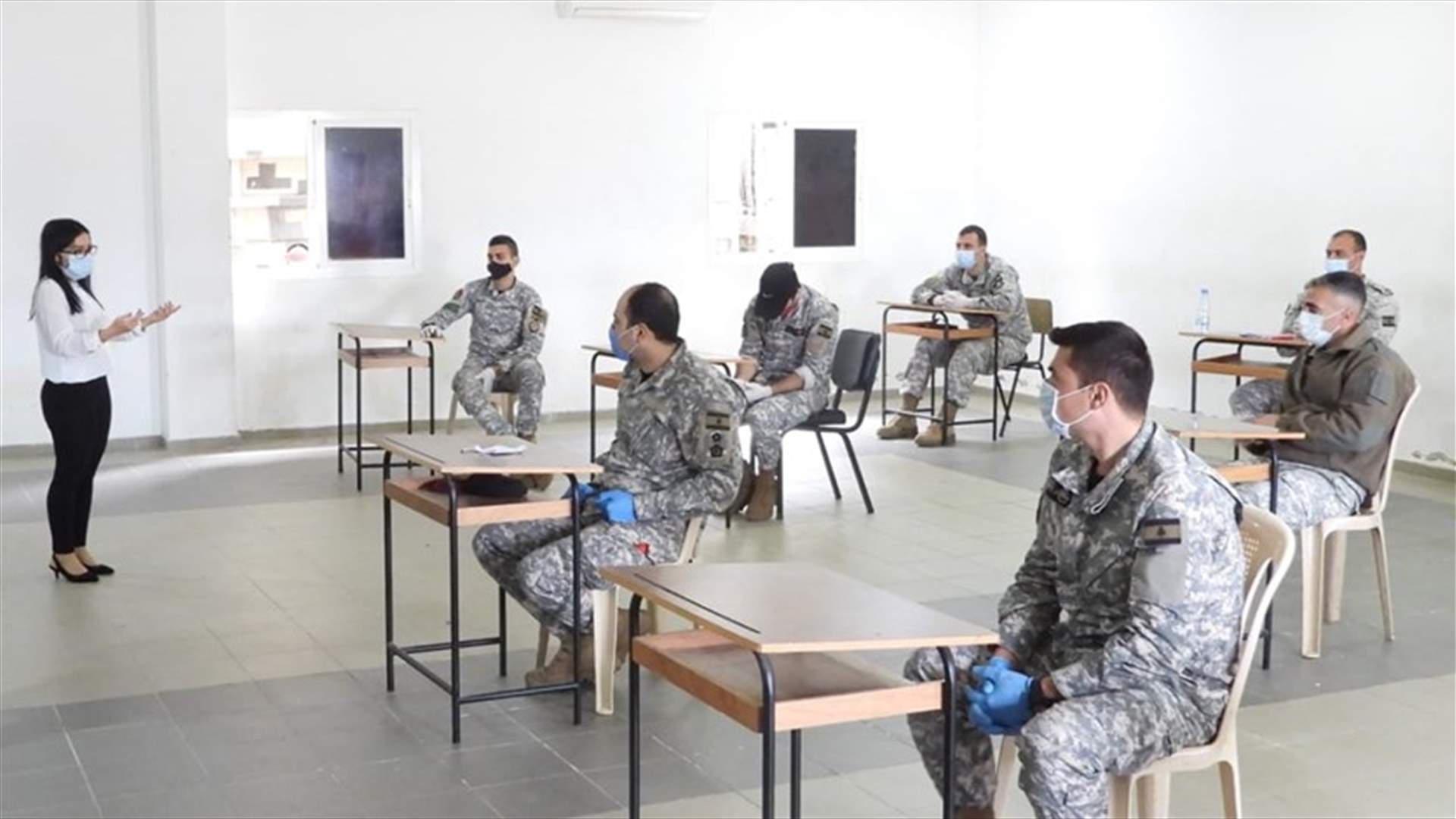 "رودز فور لايف" درّبت مسعفين ومنقذين من الجيش على تقنيات التعامل مع المصابين بكورونا