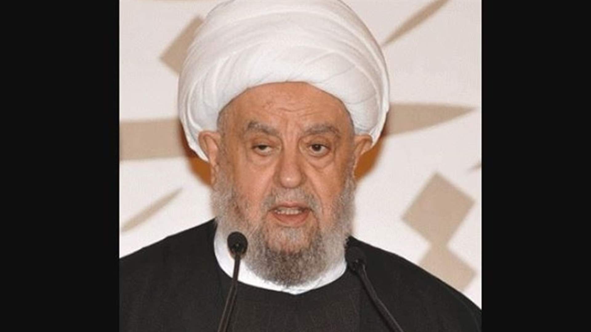 الشيخ قبلان دعا الى إلتماس هلال شهر رمضان غروب الخميس
