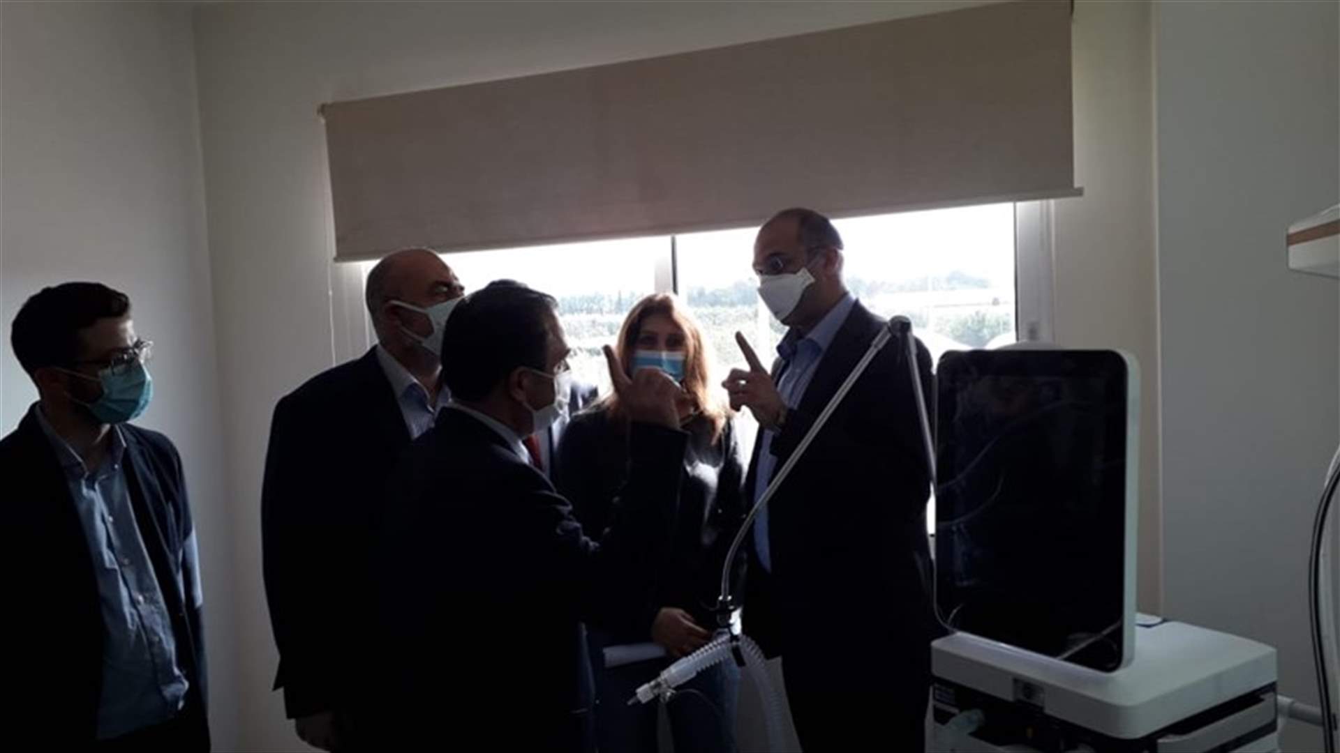 وزيرا الصحة والاتصالات زارا مستشفى المنية...