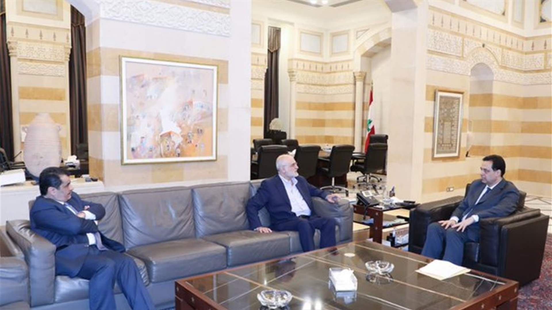 دياب التقى حسن خليل للتداول في جلسة مجلس النواب