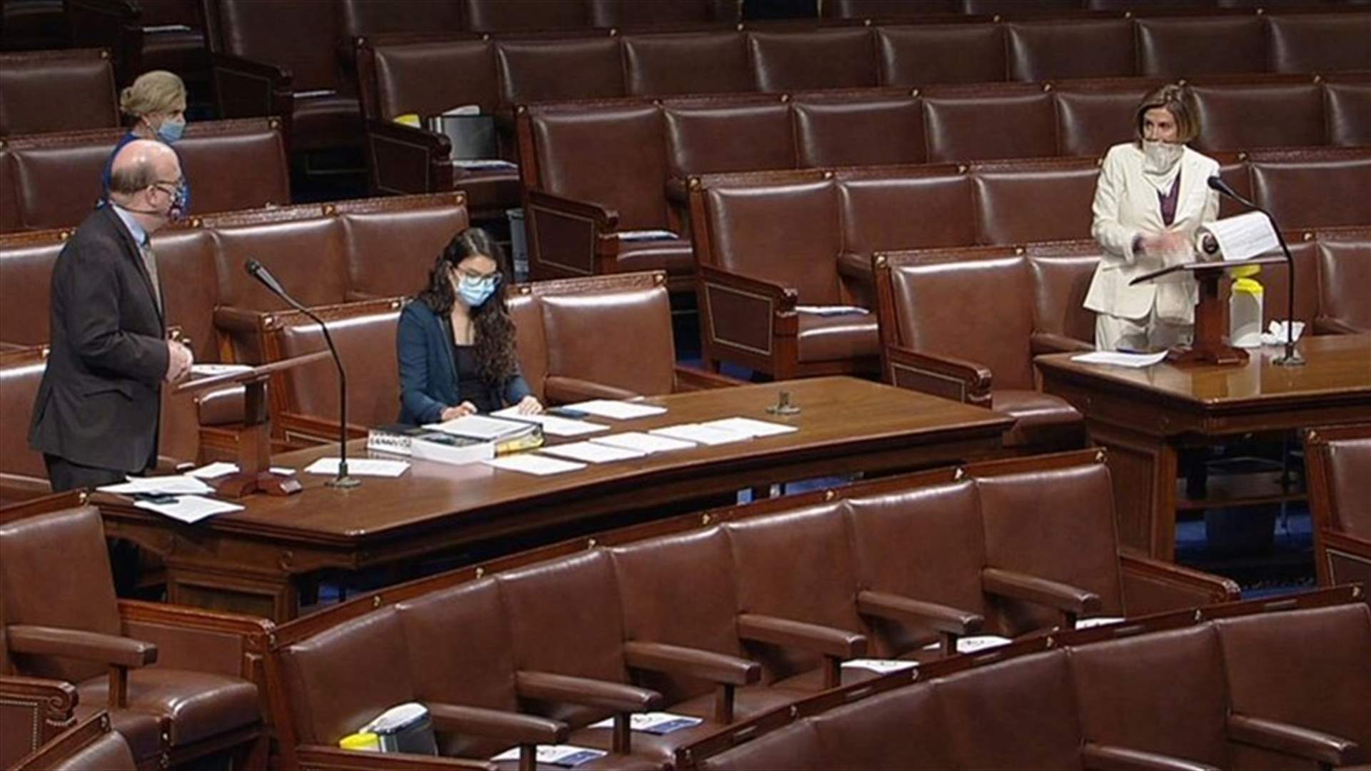 مجلس النواب الأميركي يقرّ خطة جديدة بقيمة 483 مليار دولار لدعم الاقتصاد