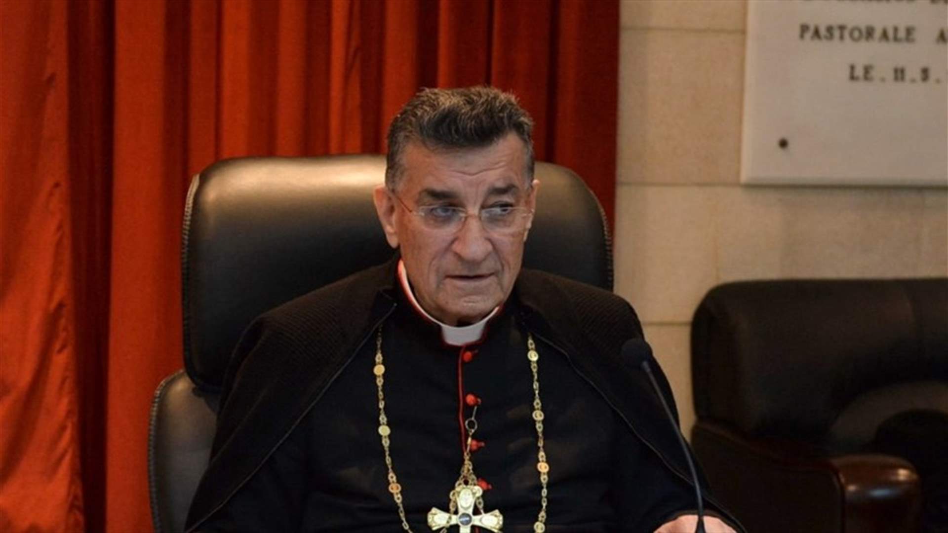 الراعي دعا المسؤولين إلى توحيد جهودهم لإنقاذ لبنان