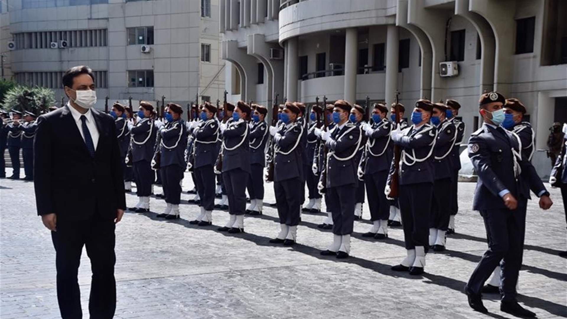 Diab visits ISF headquarters: State does not physically exist in the minds of people