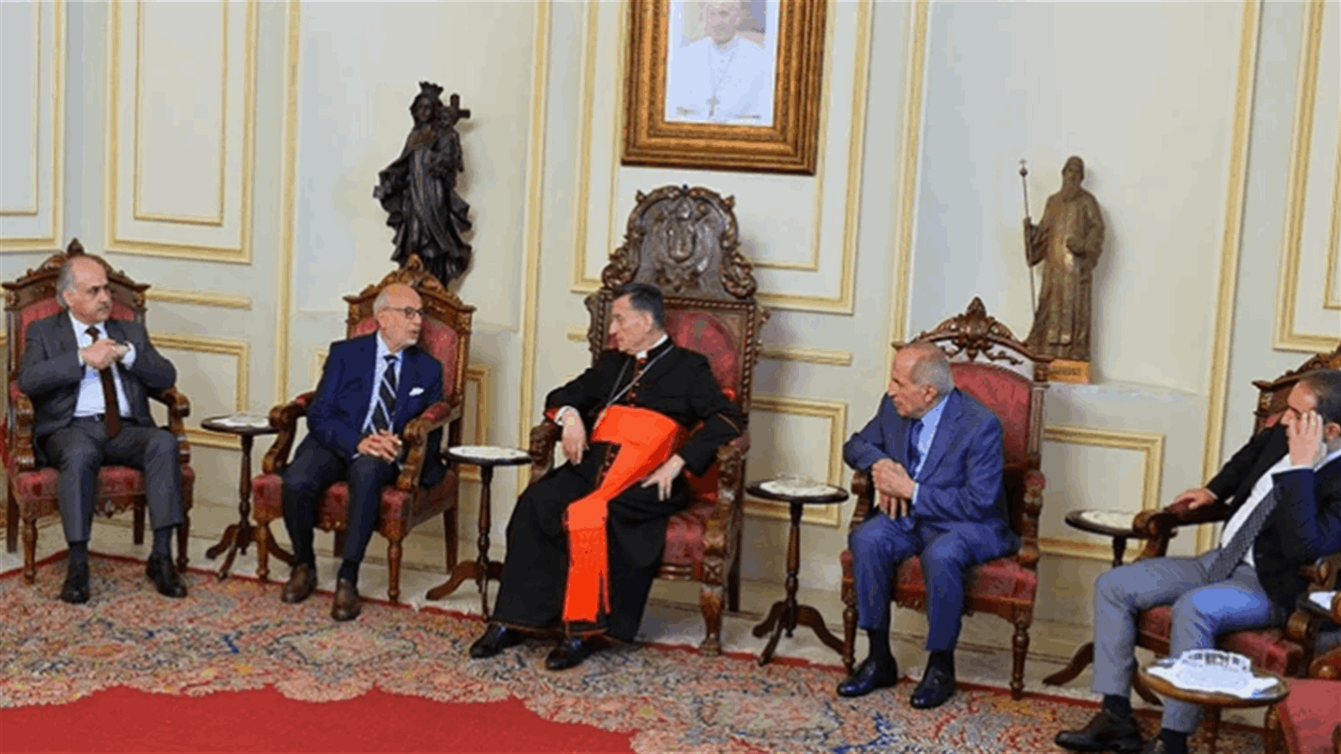 اللقاء الديمقراطي: البطريركية المارونية تكرّس صوت العقل الوطني الحريص على بقاء لبنان وطناً ديمقراطياً بعيداً عن التفرد