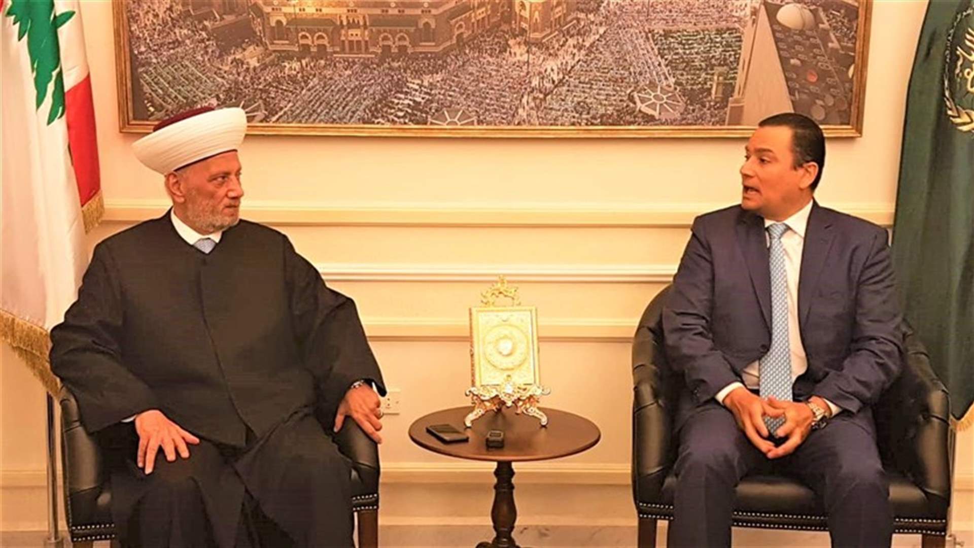 الصايغ من دار الفتوى: نحن مع مكافحة الفساد بحسب الأصول وعبر قضاء مستقل