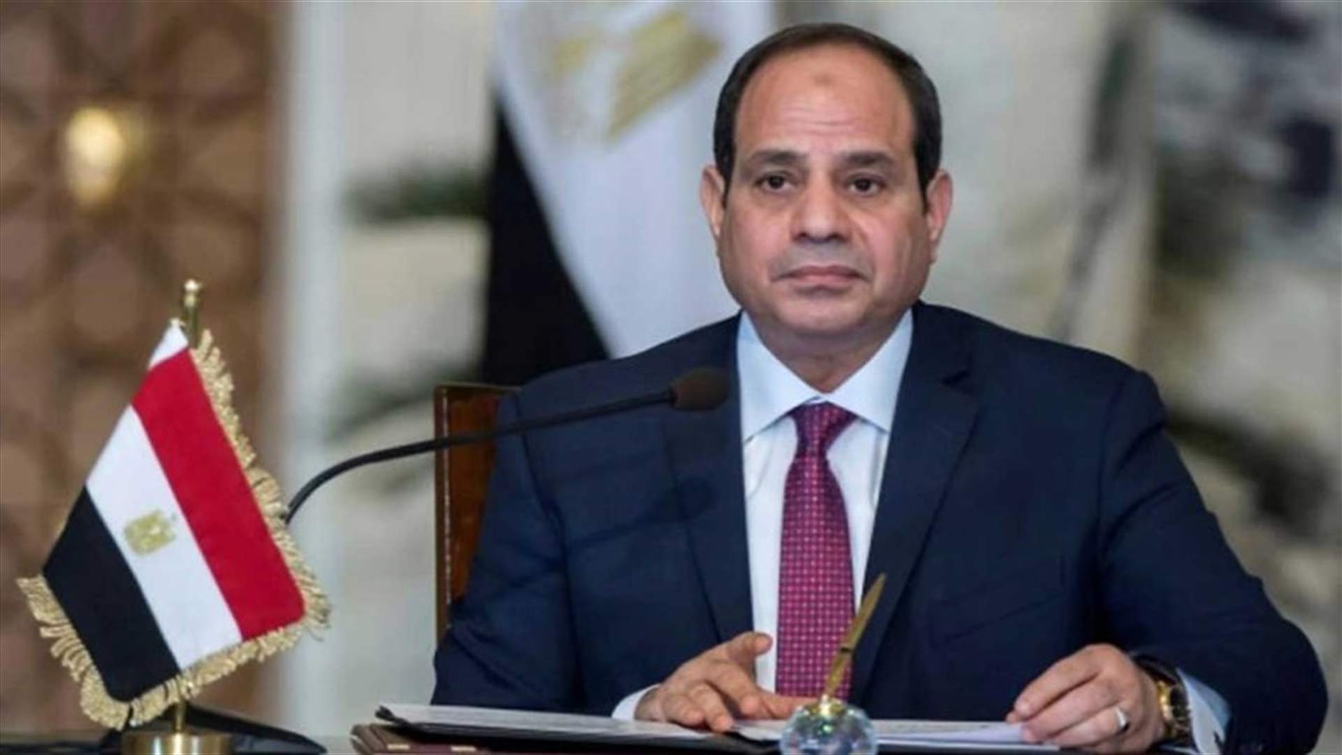 برقية من السيسي الى دياب...