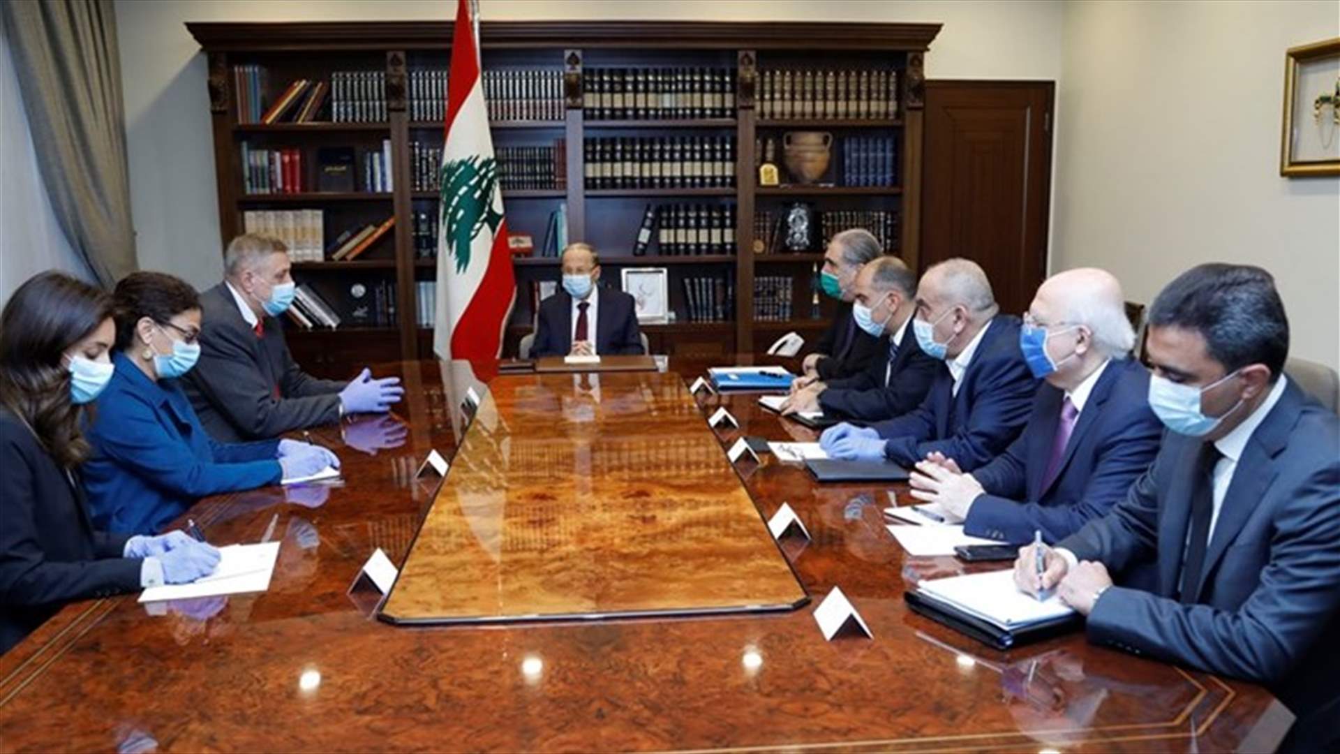 عون أبلغ كوبيتش خطورة الخروقات الإسرائيلية وطلب دعم لبنان في مواجهة الوضعين الاقتصادي والصحي ومأساة النازحين
