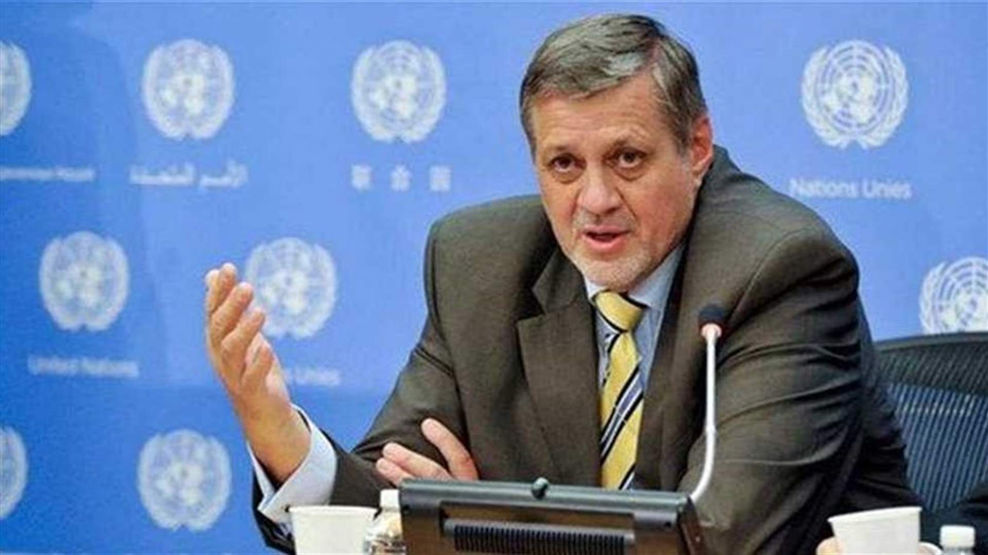 كوبيتش: الأحداث المأساوية في طرابلس ترسل إشارة تحذير للقادة السياسيين