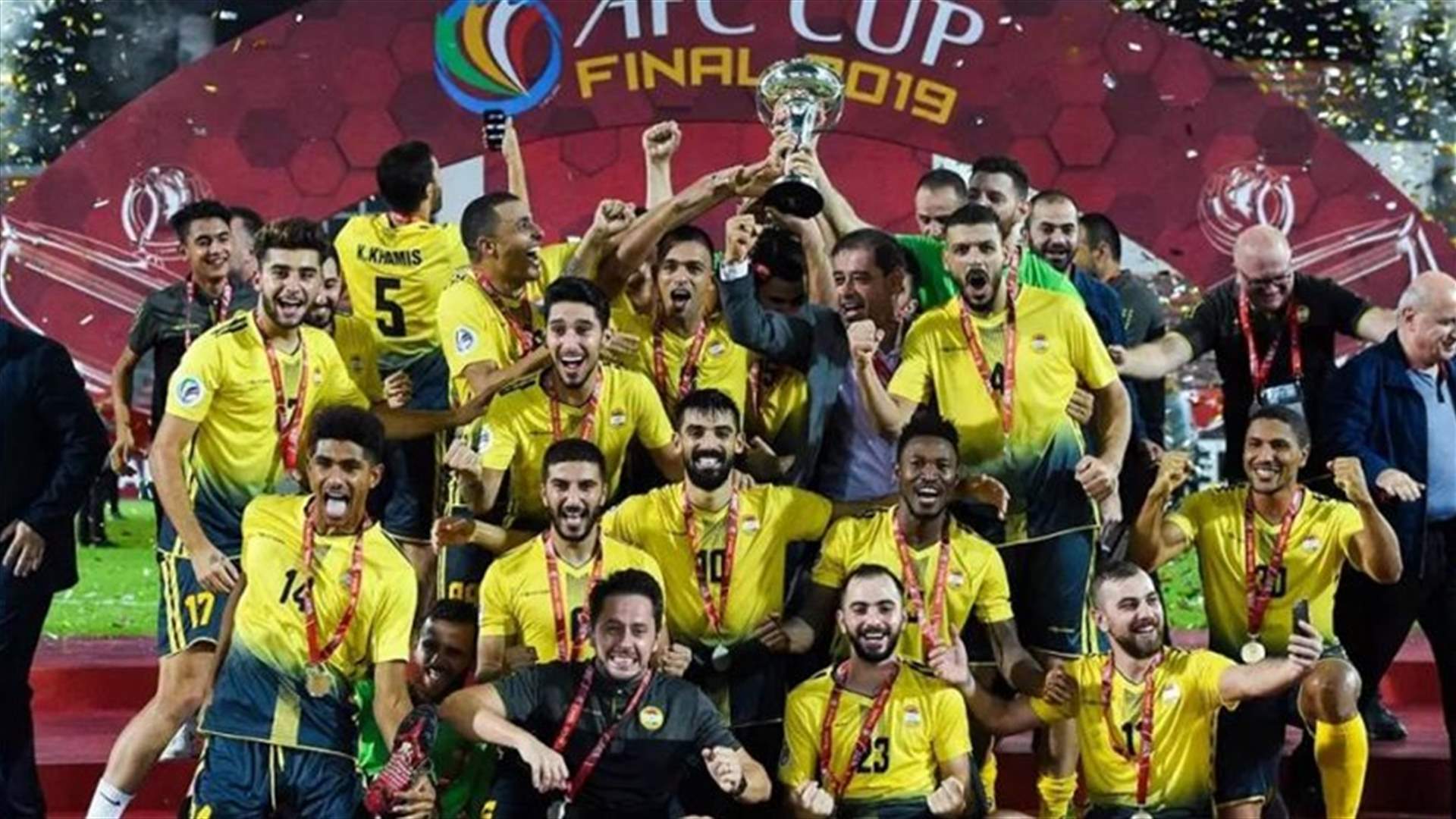 العهد اللبناني لكرة القدم على قائمة الإحصائيات العالمية الرياضية (صورة)
