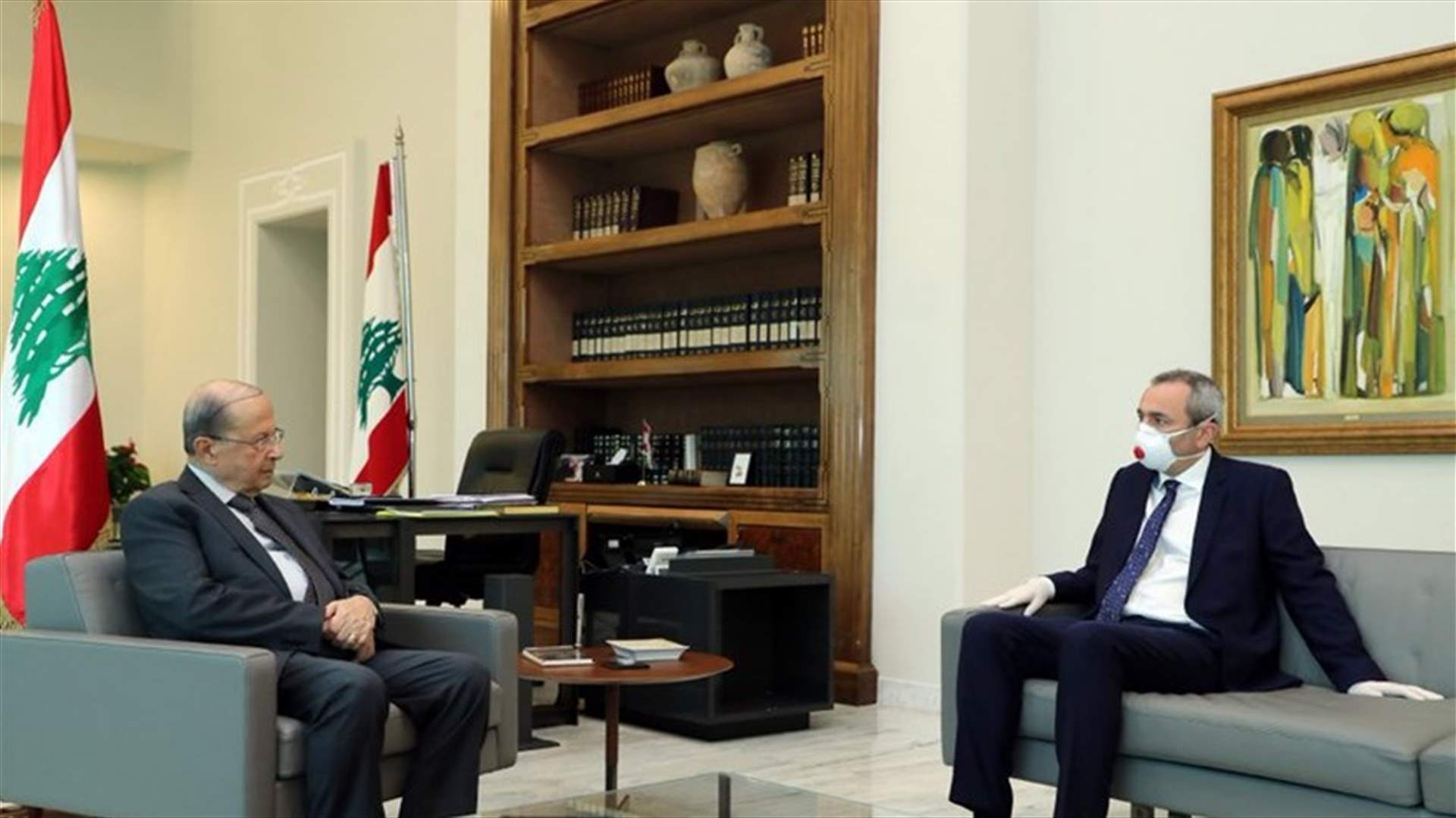 عون بحث في العلاقات مع رامبلينغ