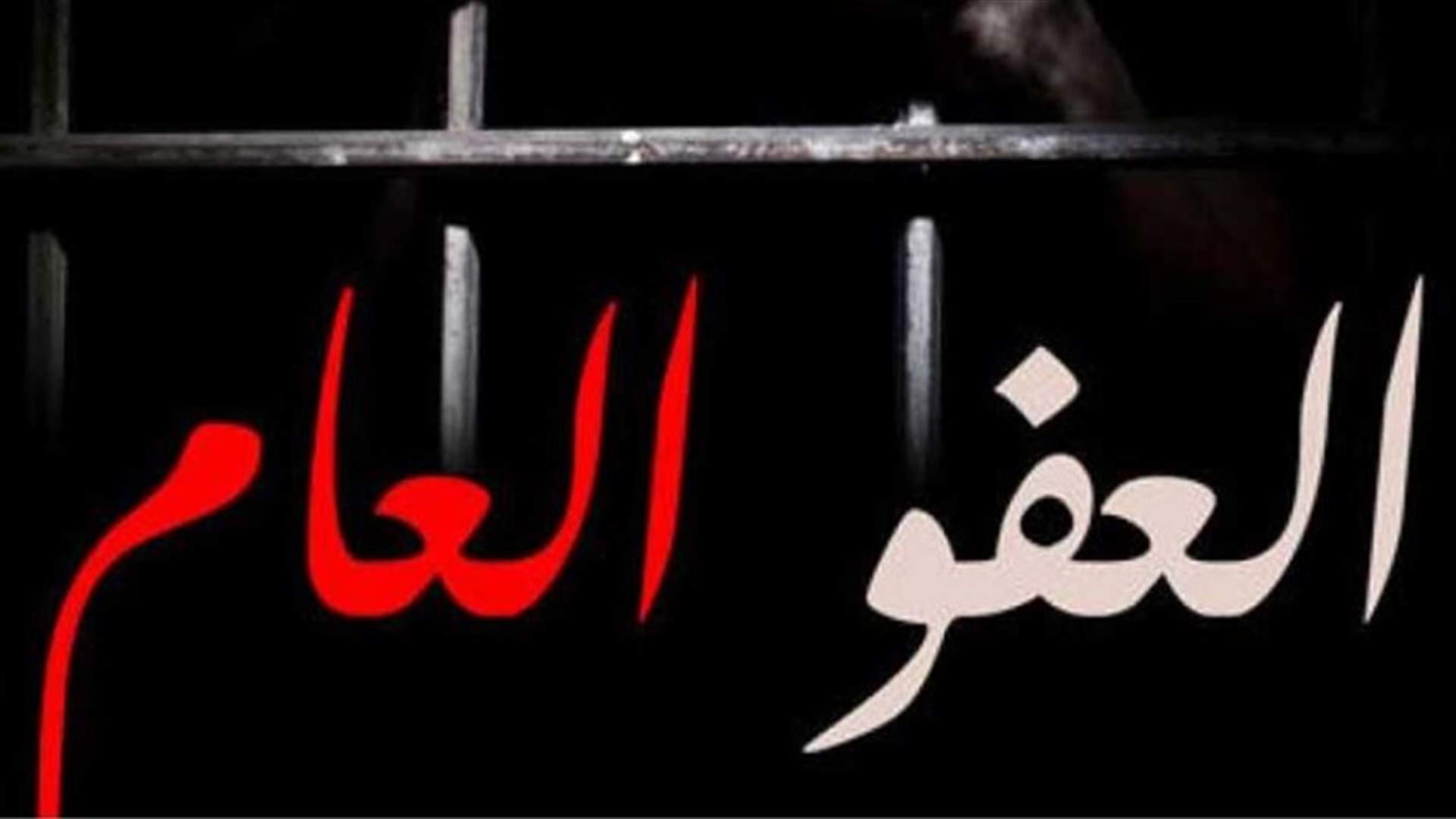 إحالة اقتراحات القوانين المتعلقة بالعفو العام الى لجنة فرعية لدراسته