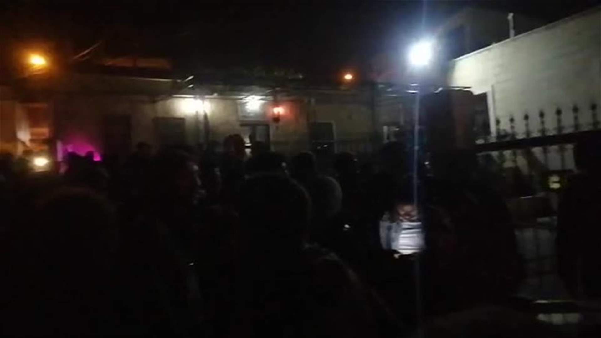 اعتصام أمام منزل الفرزلي في جب جنين