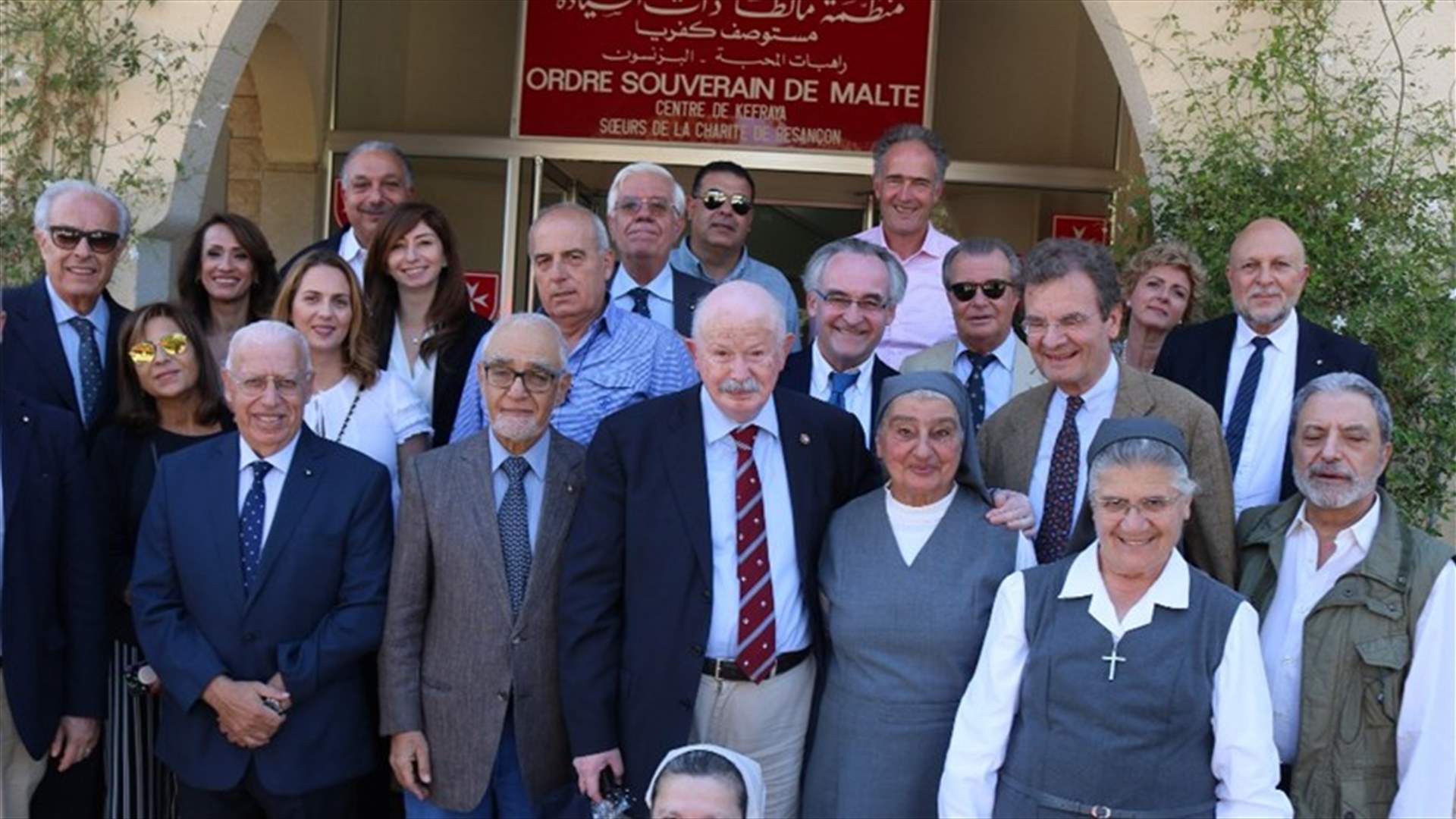 سفارة منظمة مالطا وجمعية فرسان مالطا نعتا الرئيس الأكبر للمنظمة: كان للبنان مكانة خاصة في قلبه