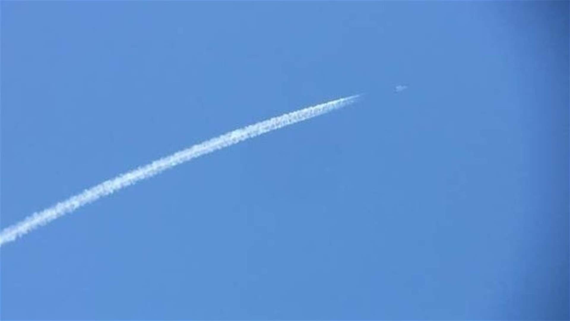 طيران إسرائيلي خرق أجواء النبطية واقليم الخروب ومرجعيون