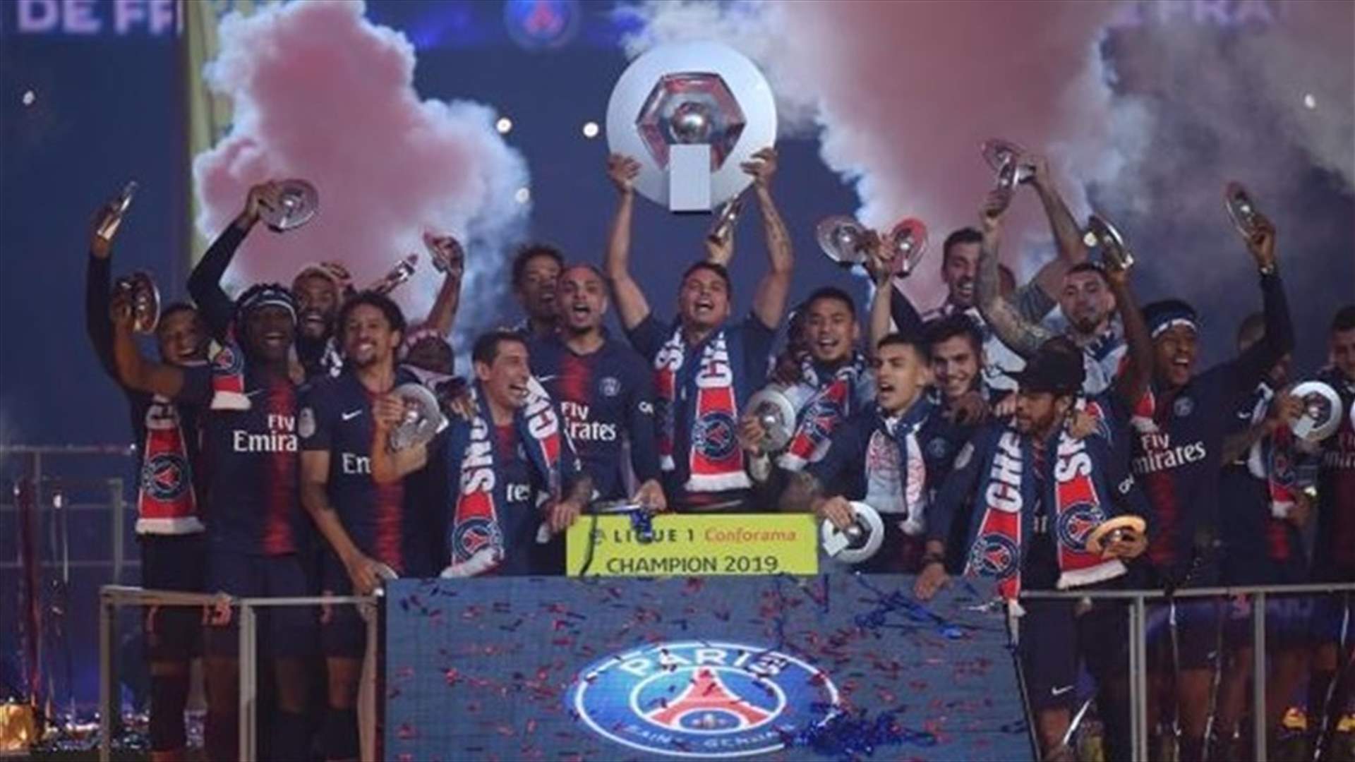 رسمياً ... تتويج باريس سان جرمان بطلاً للدوري الفرنسي لكرة القدم