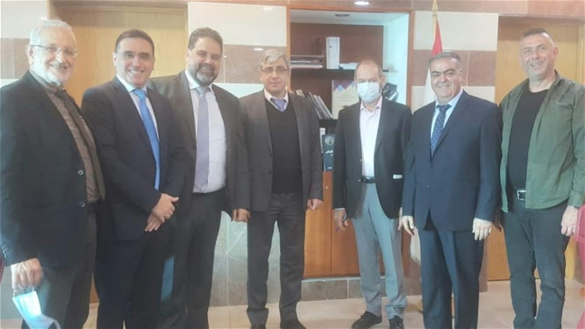 المجذوب التقى وفدا من اتحادي لجان الاهل في كسروان جبيل والمتن